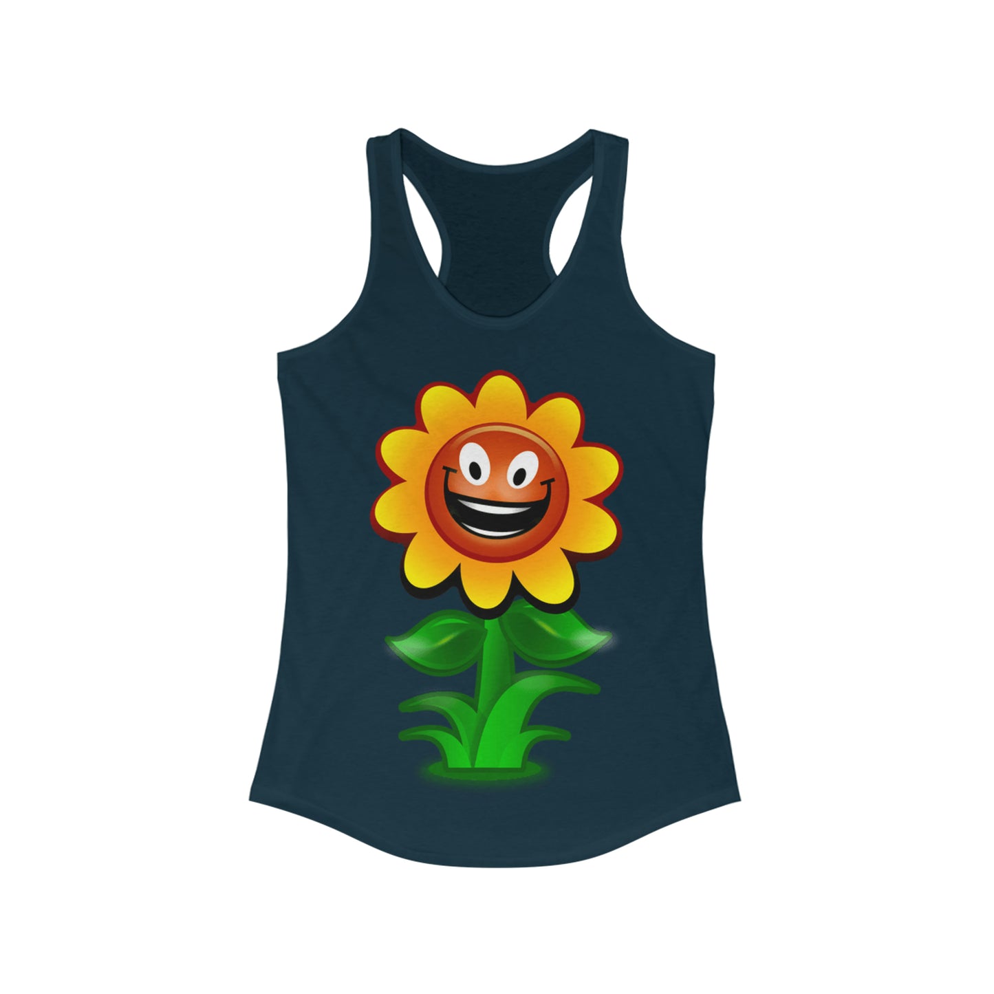 Video Game Style Flower Women's Ideal Racerback Tank