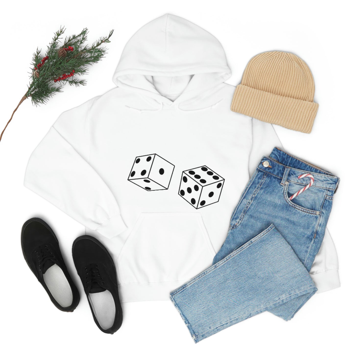 Dice Roll Unisex Hooded Sweatshirt