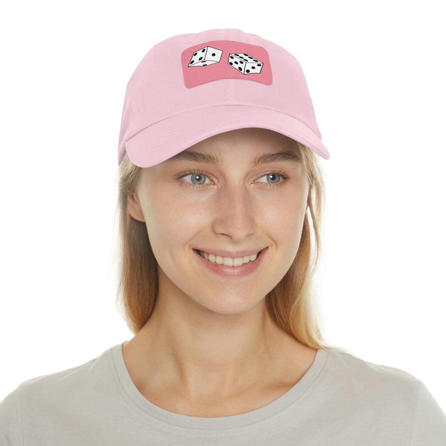 Dice Roll Dad Hat with Leather Patch