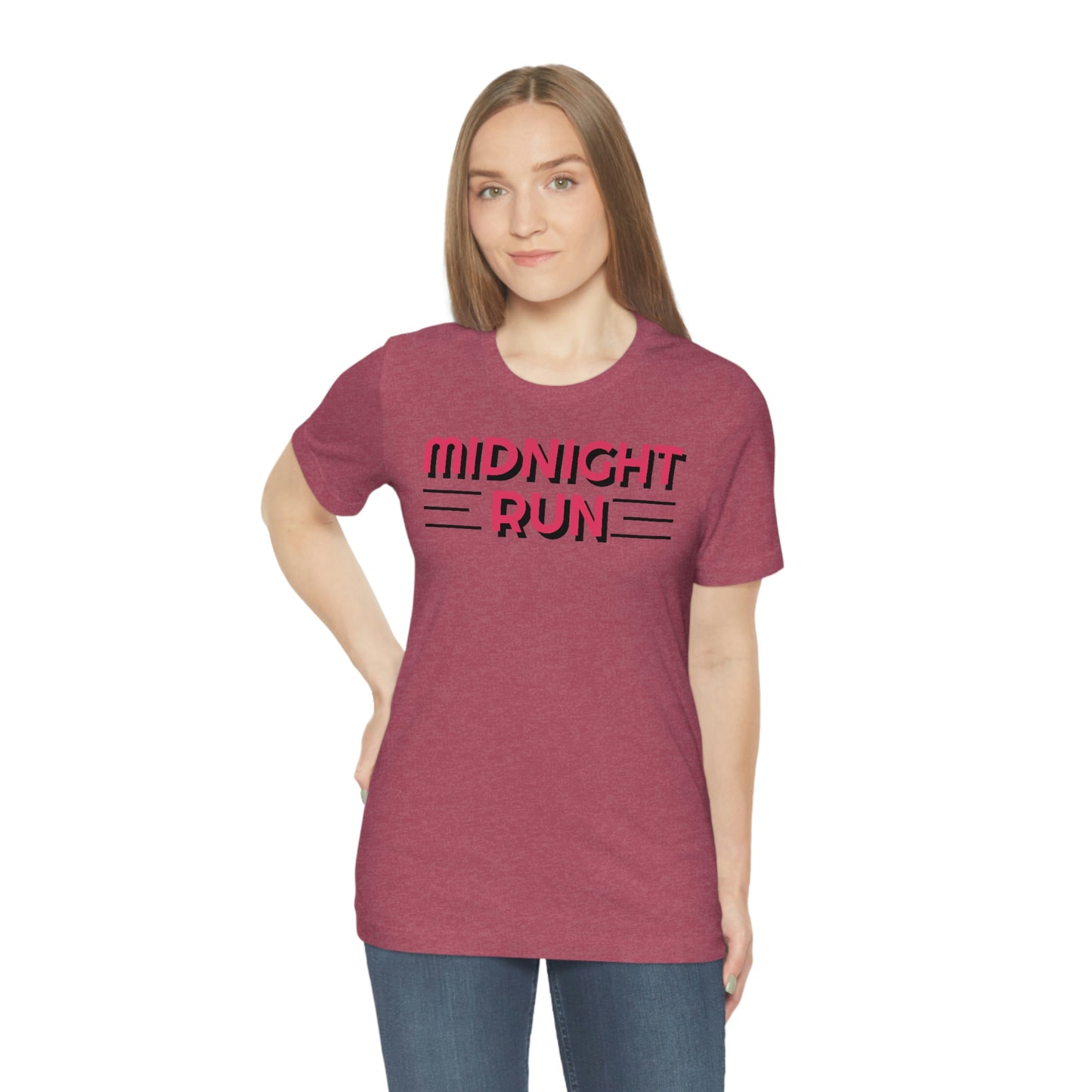 Midnight Run Unisex Jersey Short Sleeve Tee
