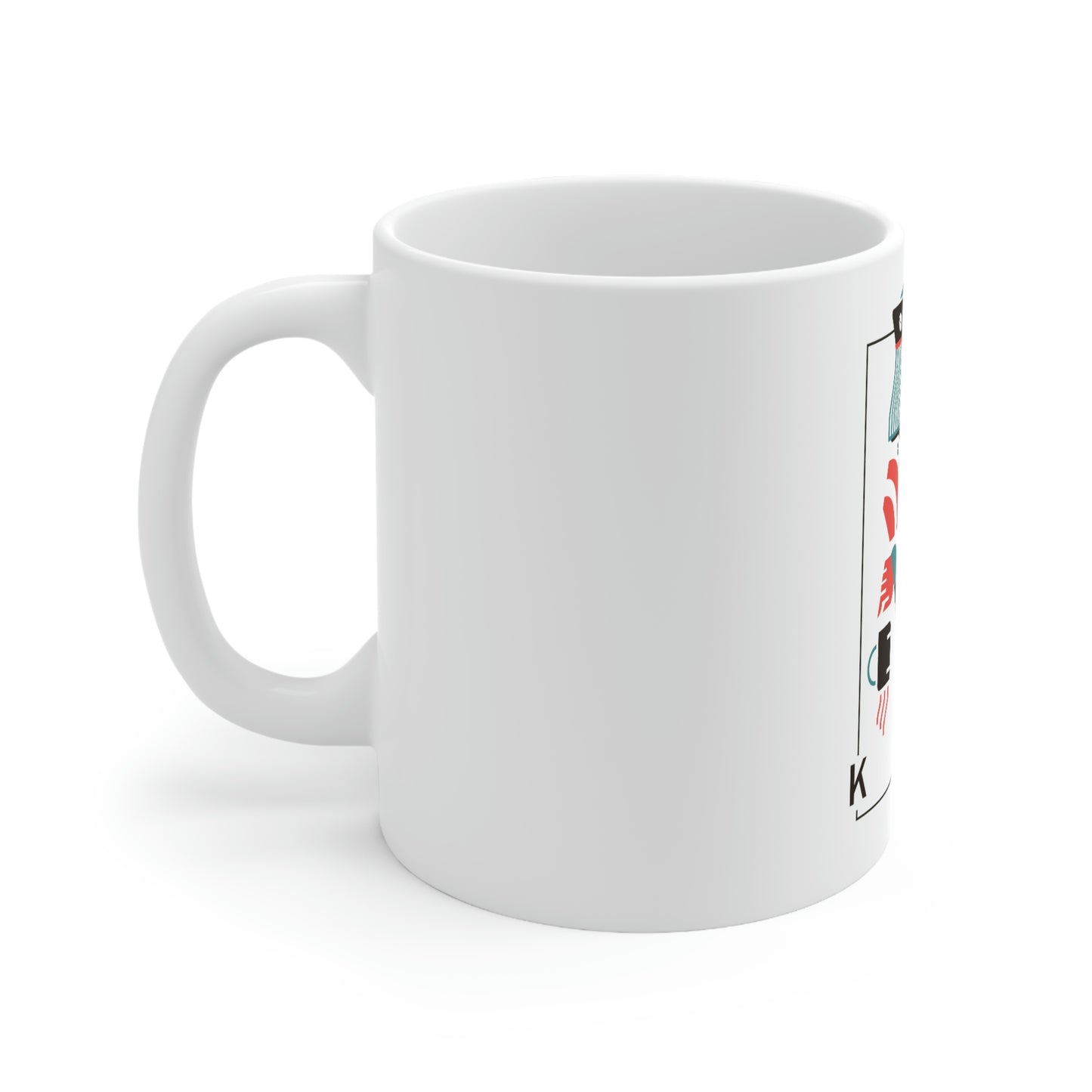 Kings & Coffee Ceramic Mug 11oz