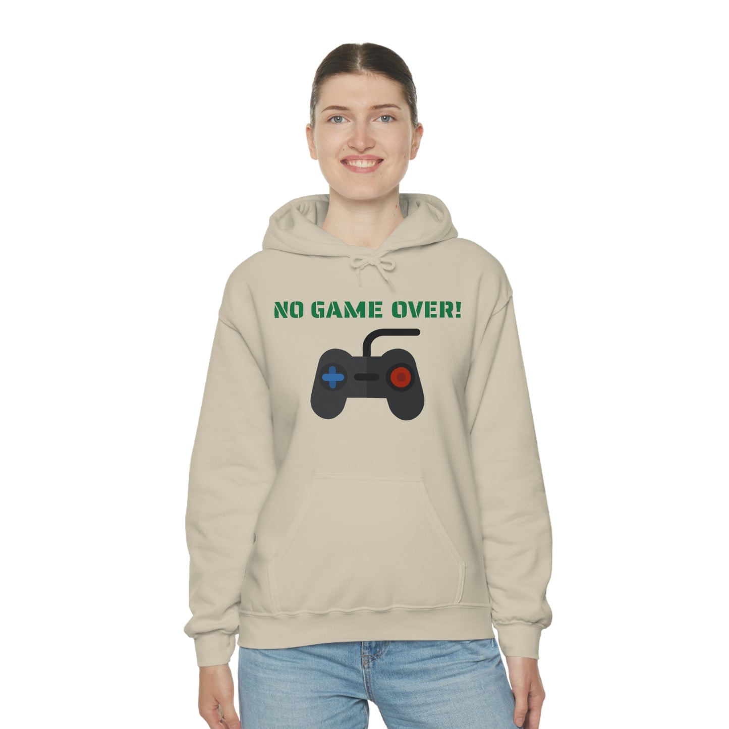 No Game Over! Unisex Hooded Sweatshirt