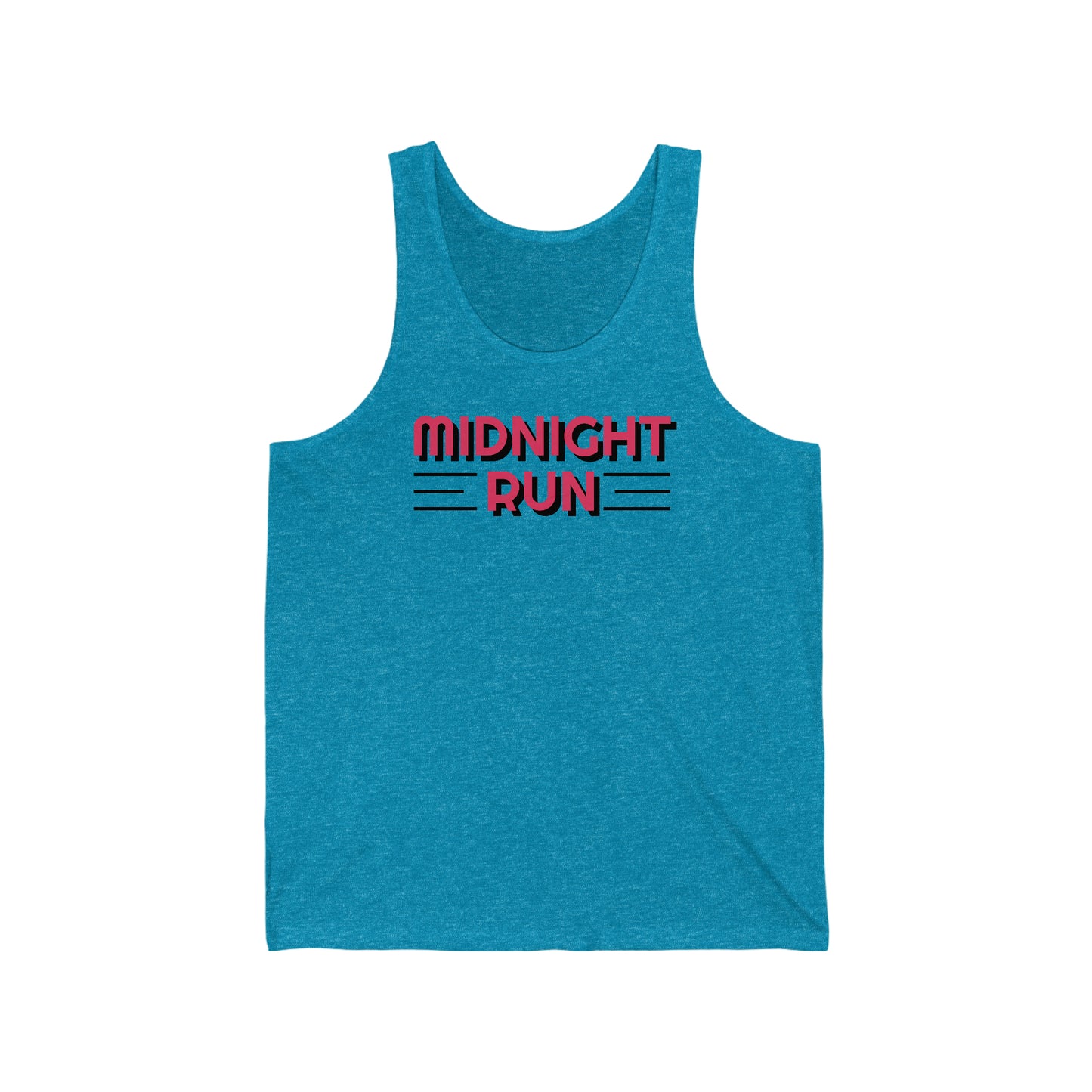 Midnight Run Retro Style Unisex Tank Top