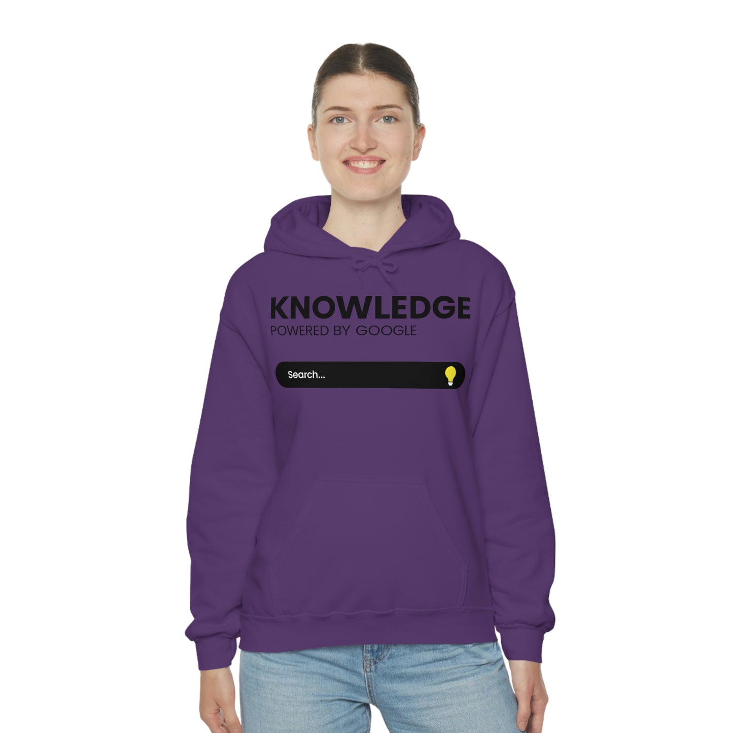 Knowledge Powered By Google Unisex Hooded Sweatshirt