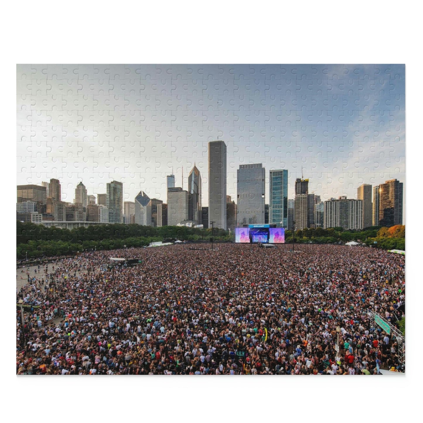 Lollapalooza Chicago Scenic Puzzle (120, 252, 500-Piece)