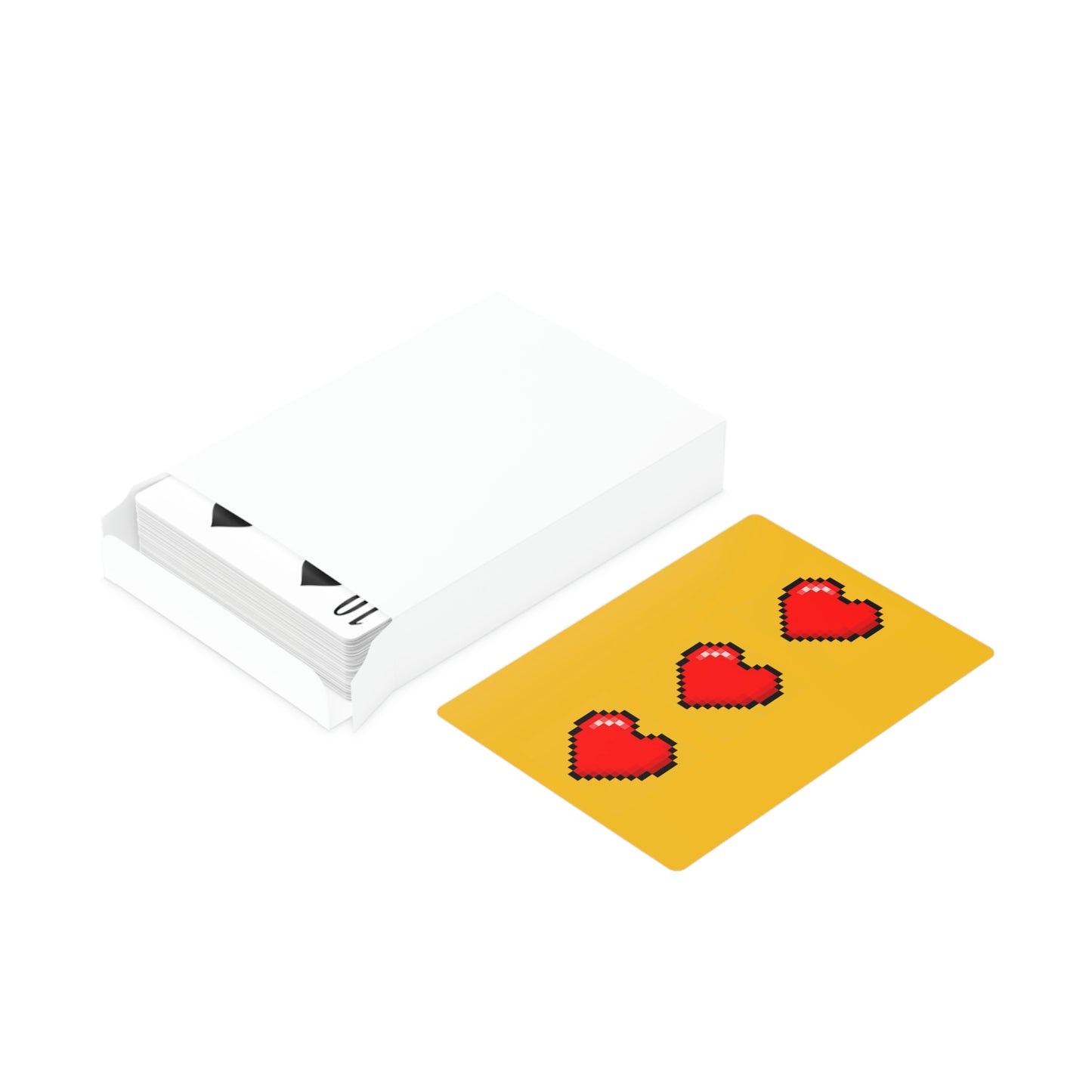 Hearts 8 Bit Style Playing Cards