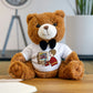 Teddy Bear with Retro Gamer T-Shirt