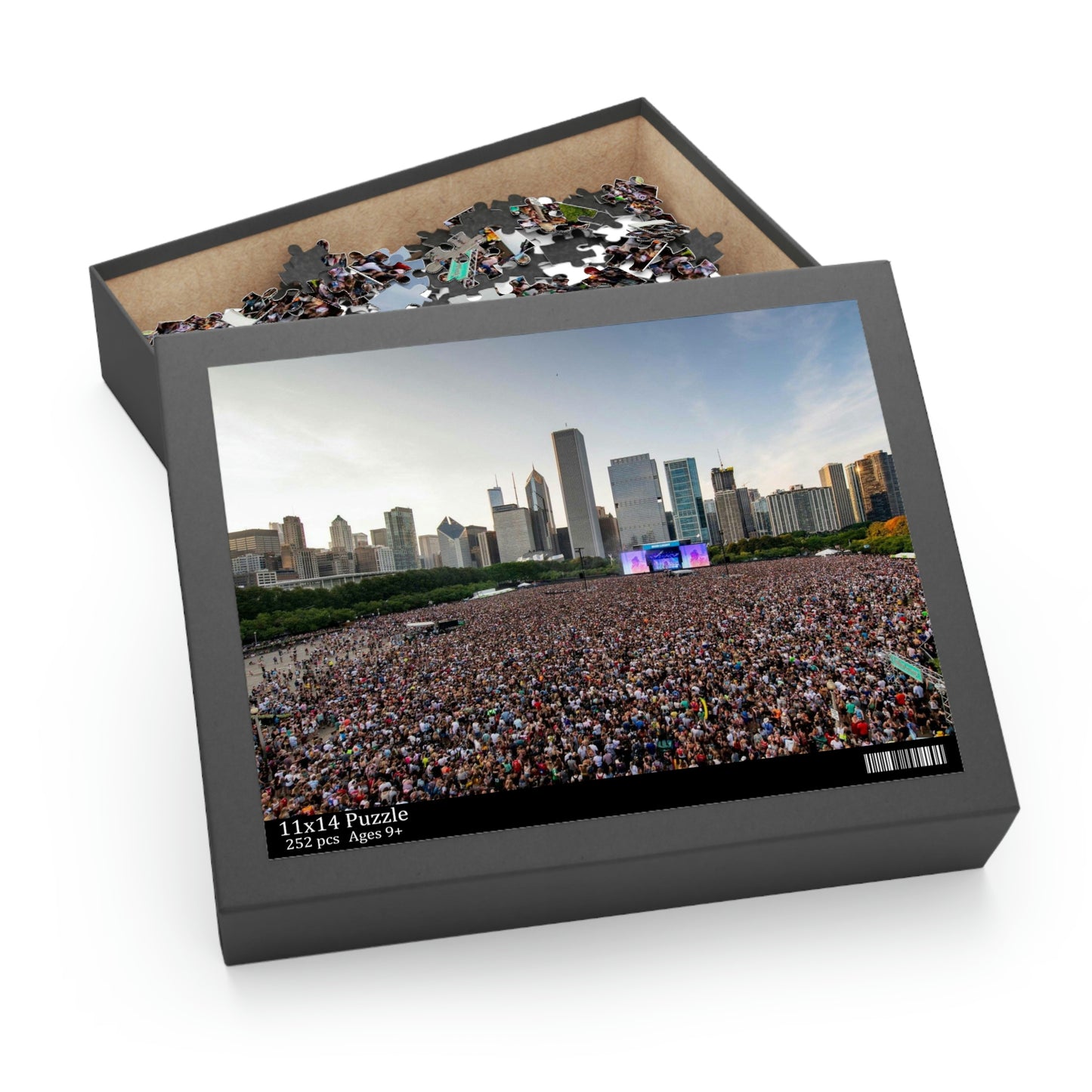 Lollapalooza Chicago Scenic Puzzle (120, 252, 500-Piece)