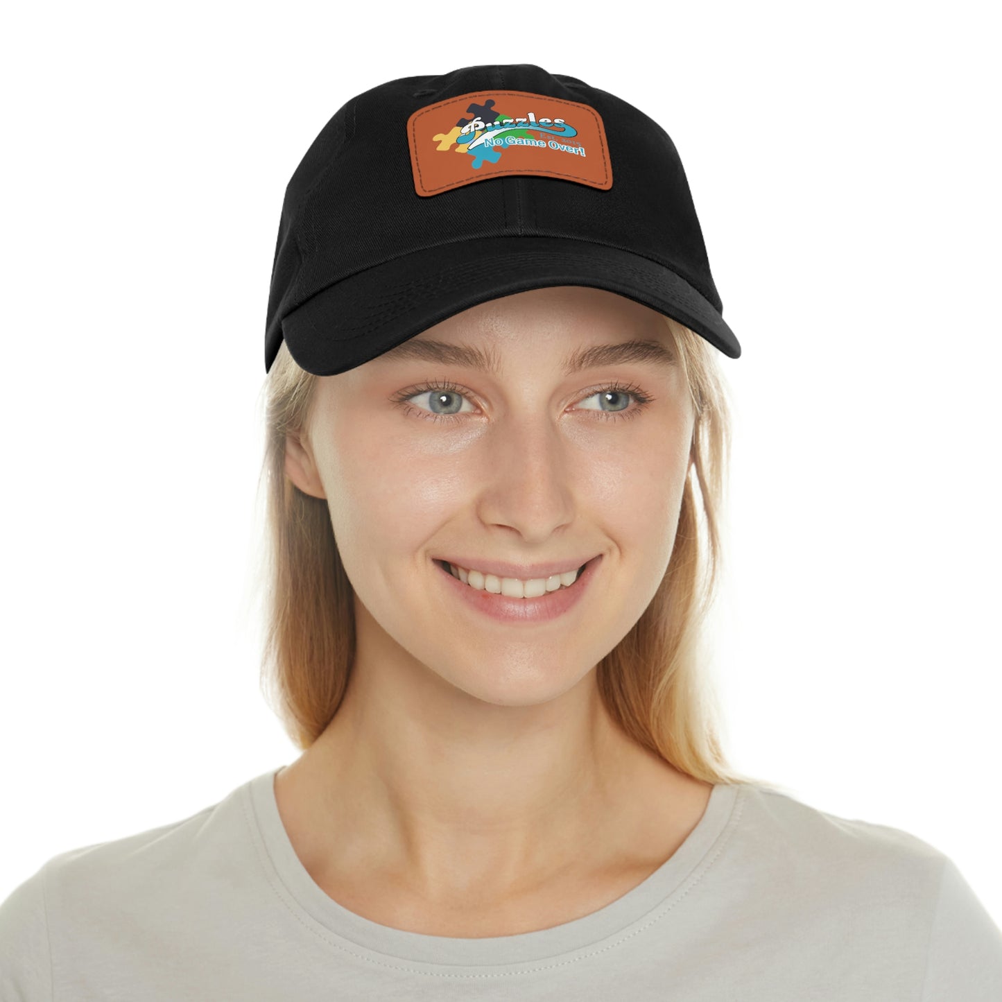 Puzzles LTD Dad Hat with Leather Patch