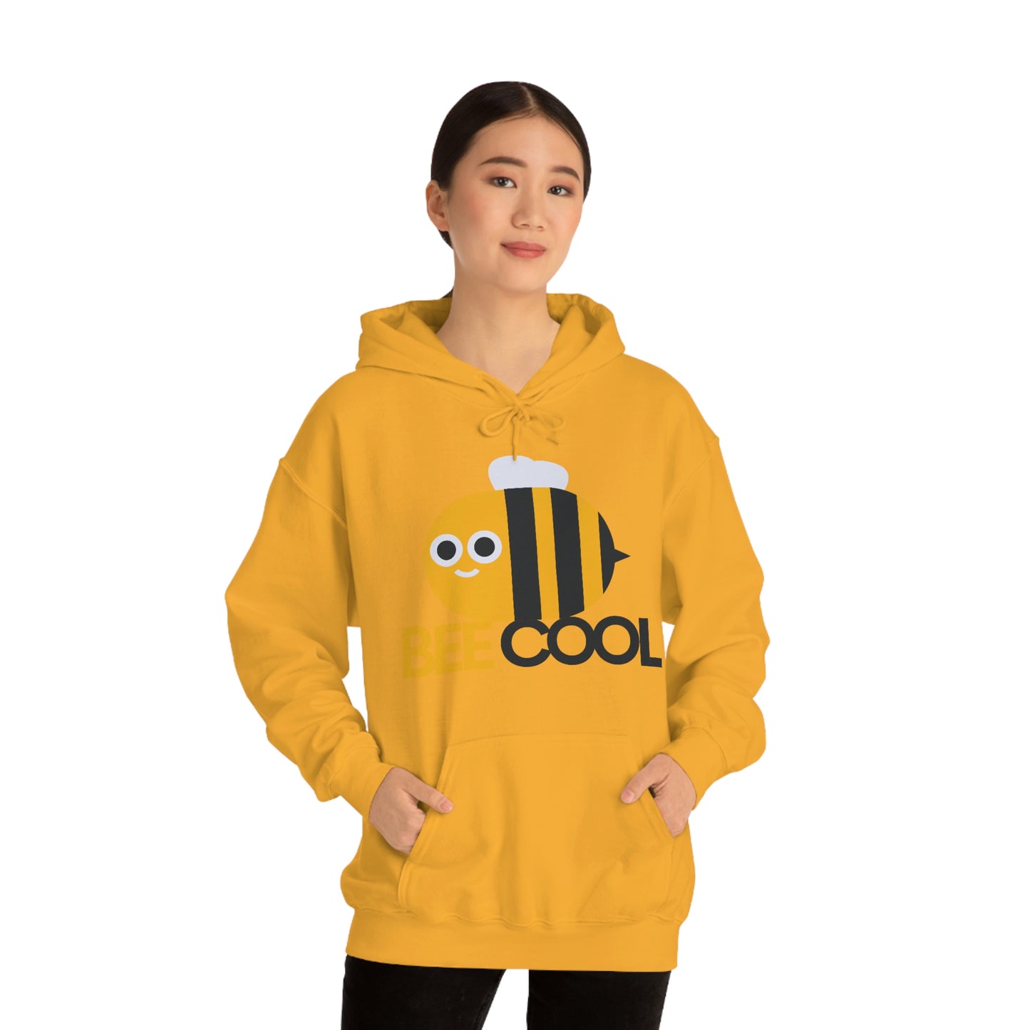 Bee Cool Unisex Hooded Sweatshirt