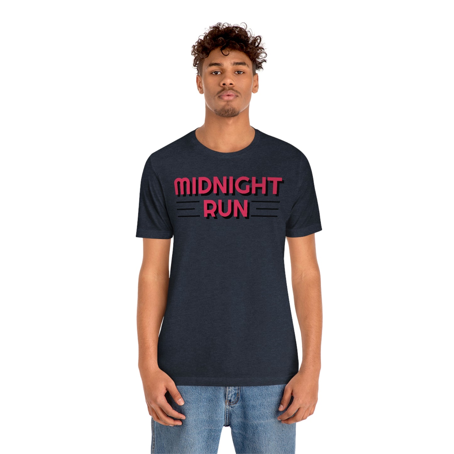 Midnight Run Unisex Jersey Short Sleeve Tee