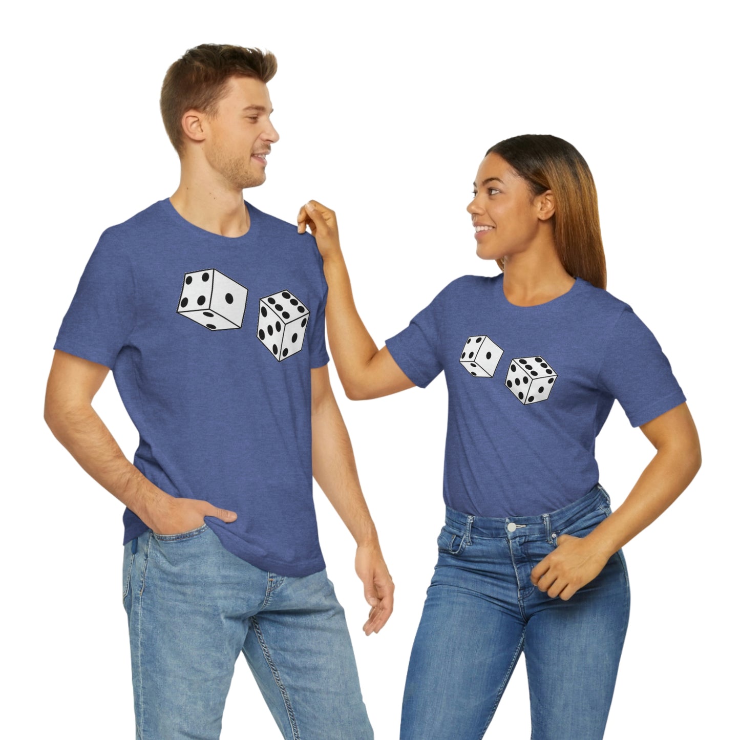 Dice Roll Unisex Jersey Short Sleeve Tee