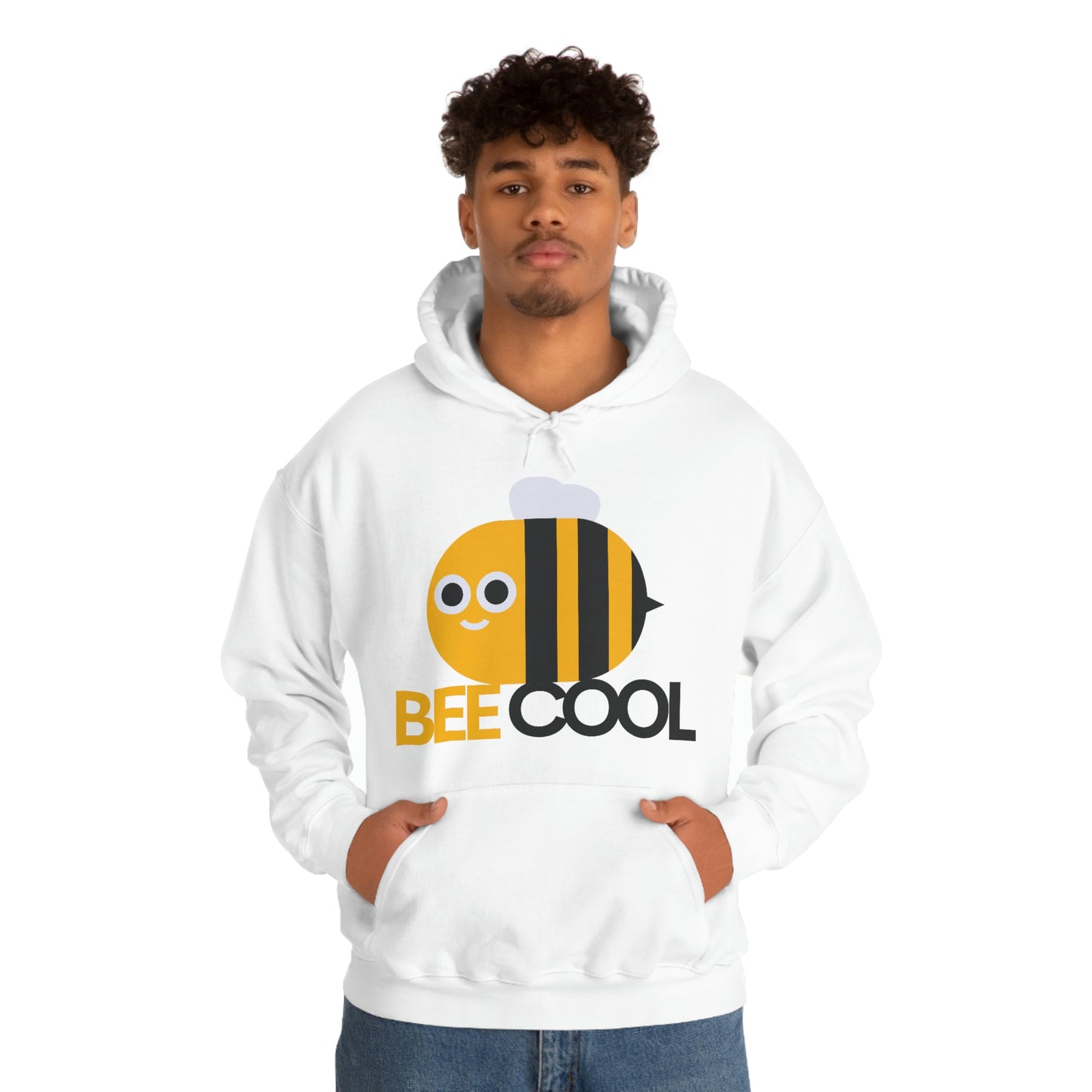 Bee Cool Unisex Hooded Sweatshirt