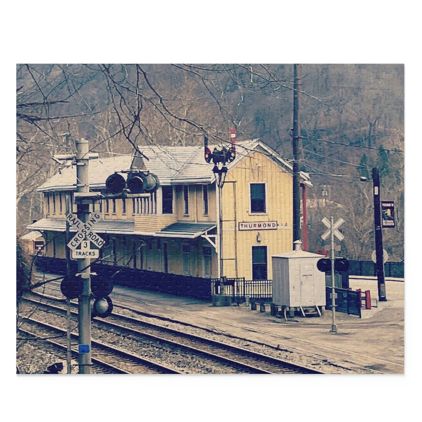 Thurmond, WV Ghost Town Scenic Puzzle (120, 252, 500-Piece)