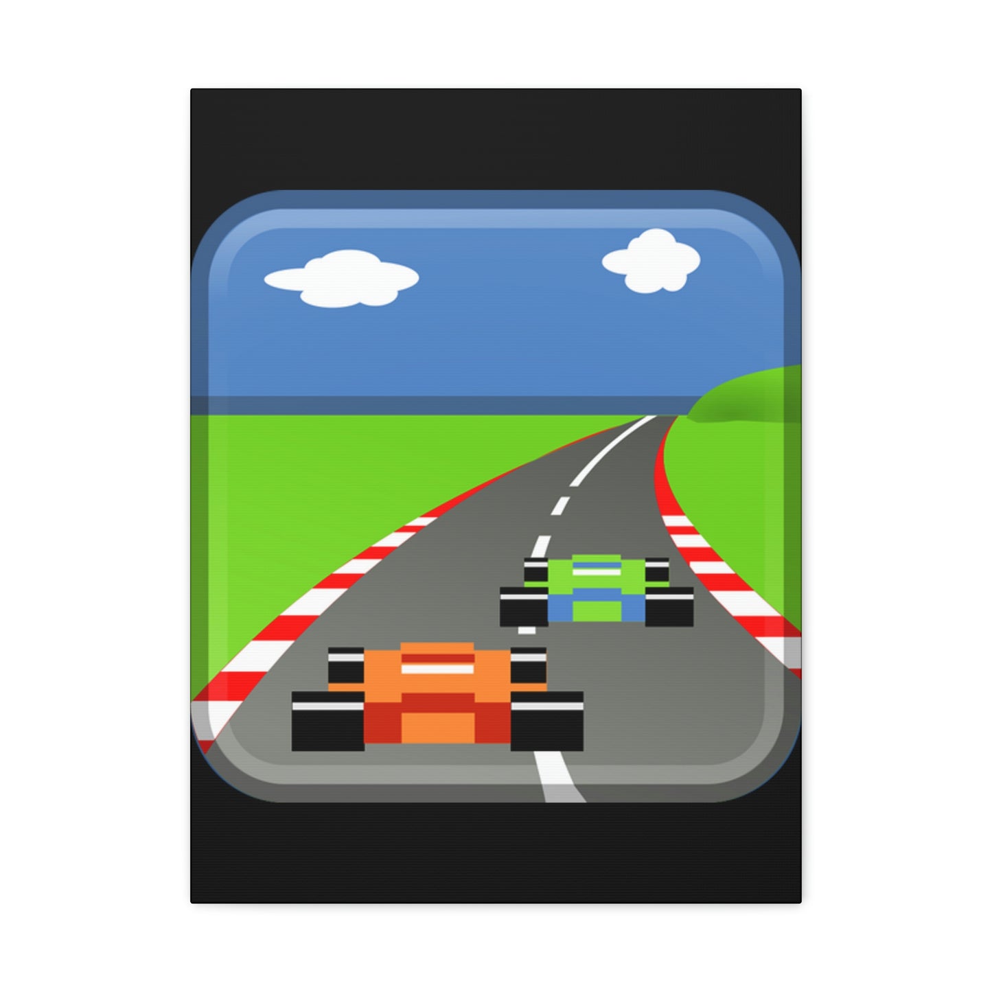 Pole Position Retro Gallery Wraps