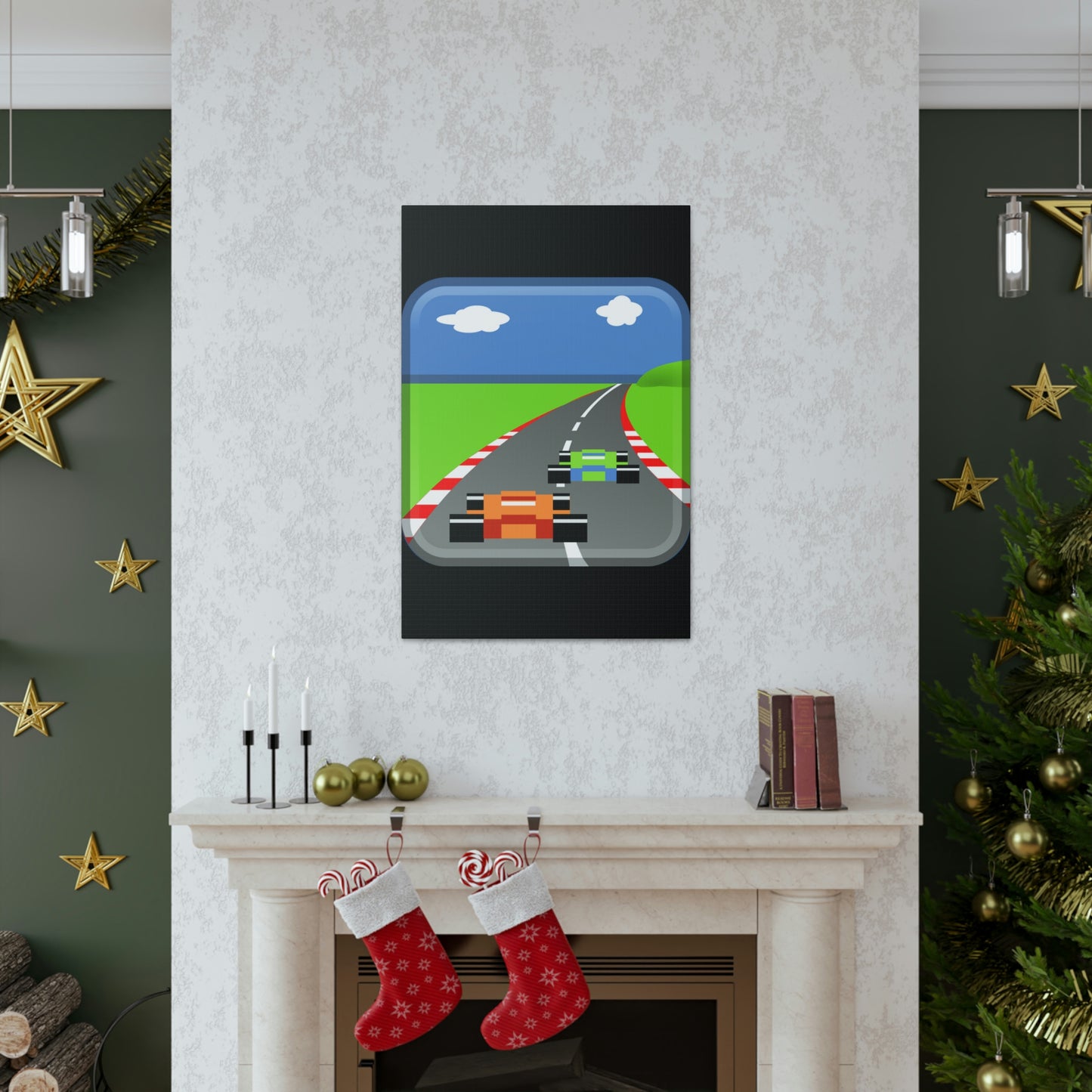 Pole Position Retro Gallery Wraps