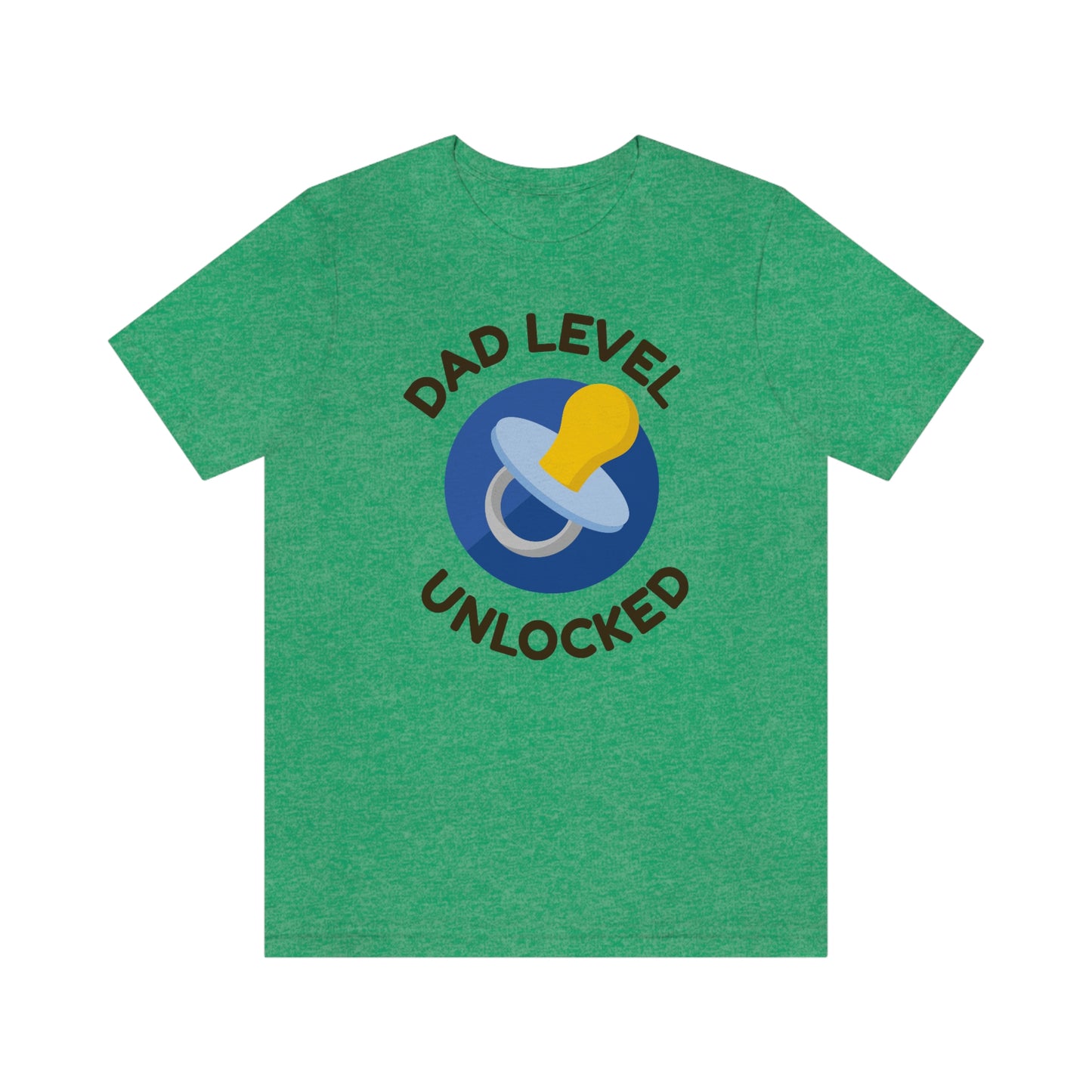 Dad Level Unlocked Unisex Jersey Short Sleeve Tee