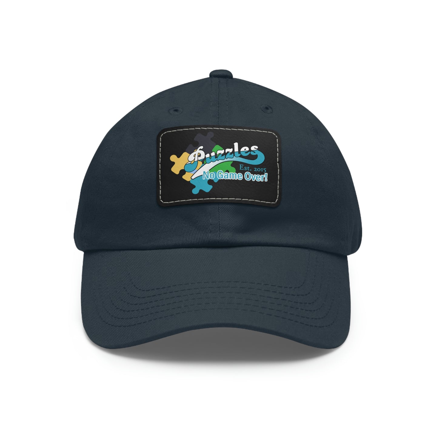 Puzzles LTD Dad Hat with Leather Patch