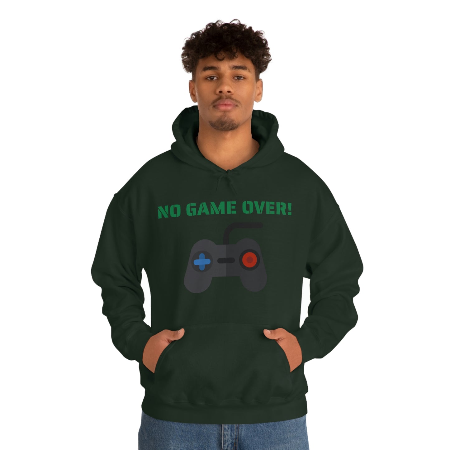 No Game Over! Unisex Hooded Sweatshirt
