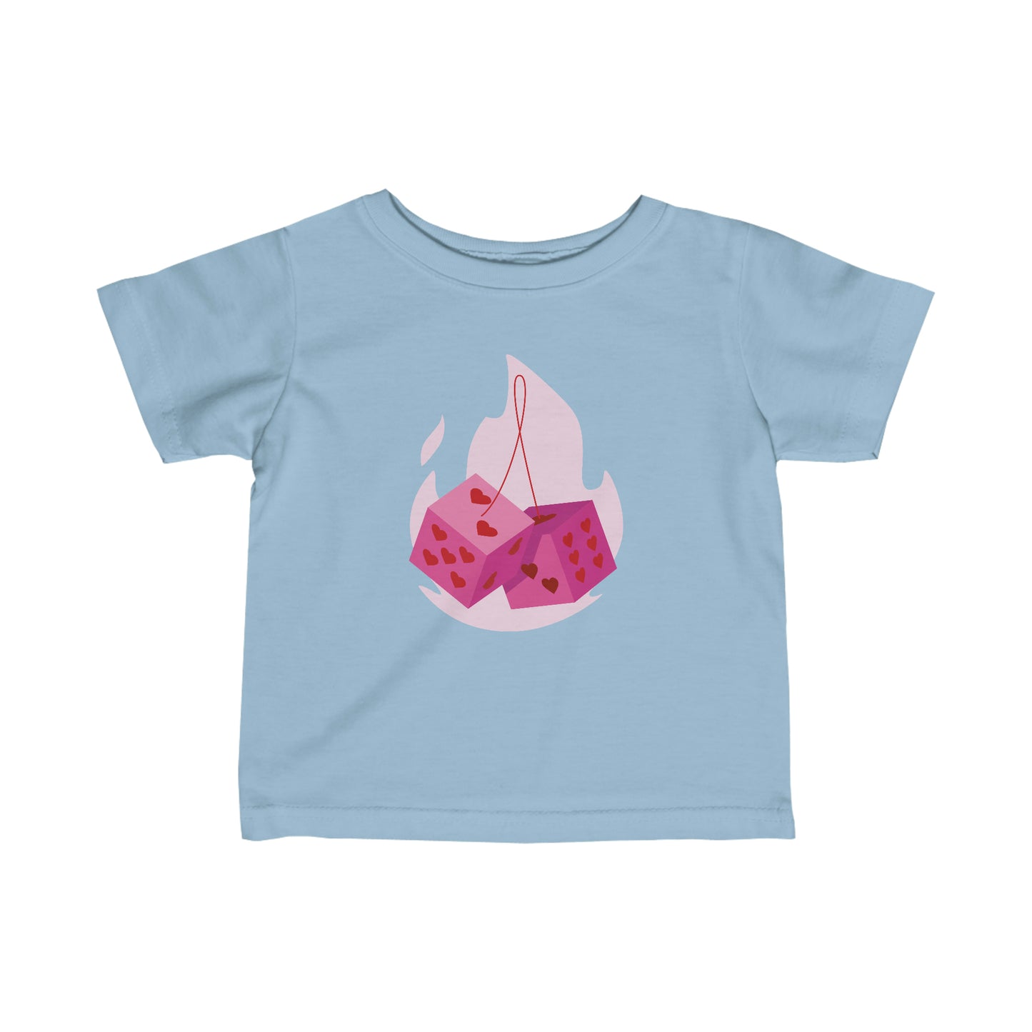 Dice Hearts Infant Fine Jersey Tee