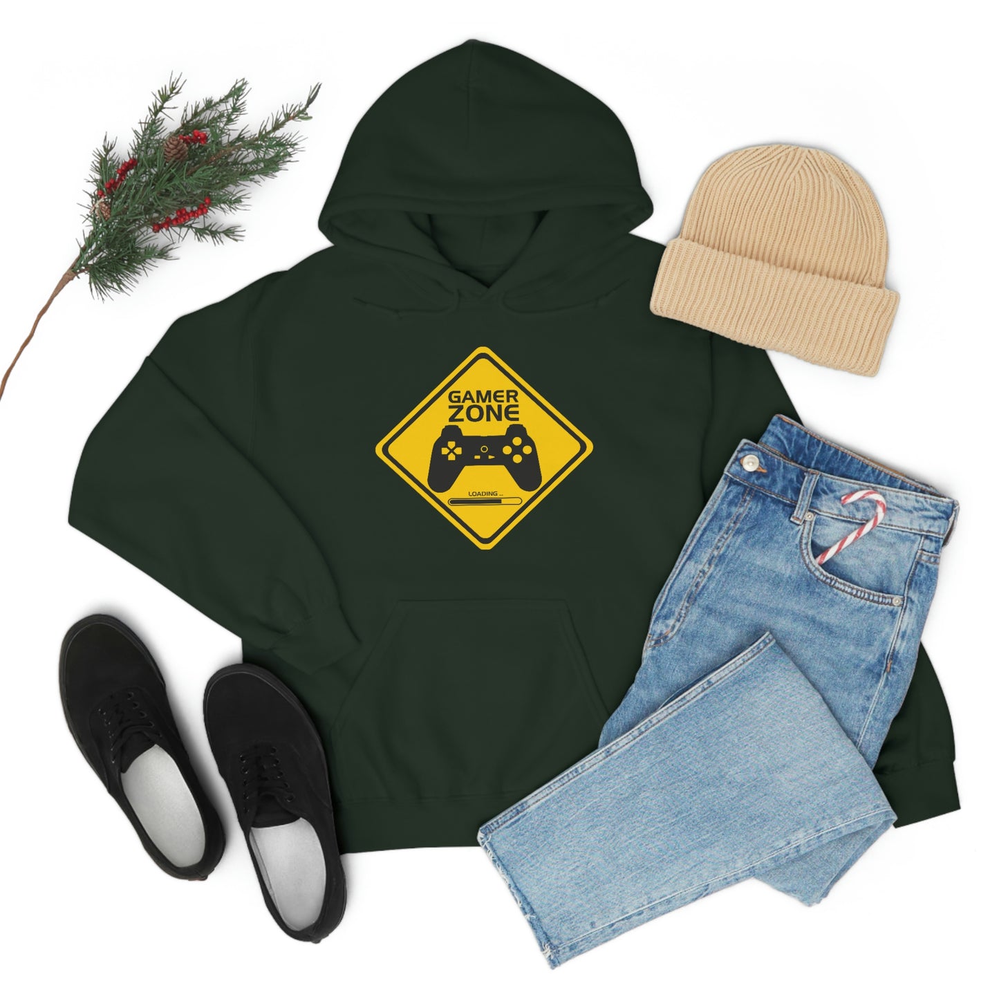 Gamer Zone Unisex Hooded Sweatshirt