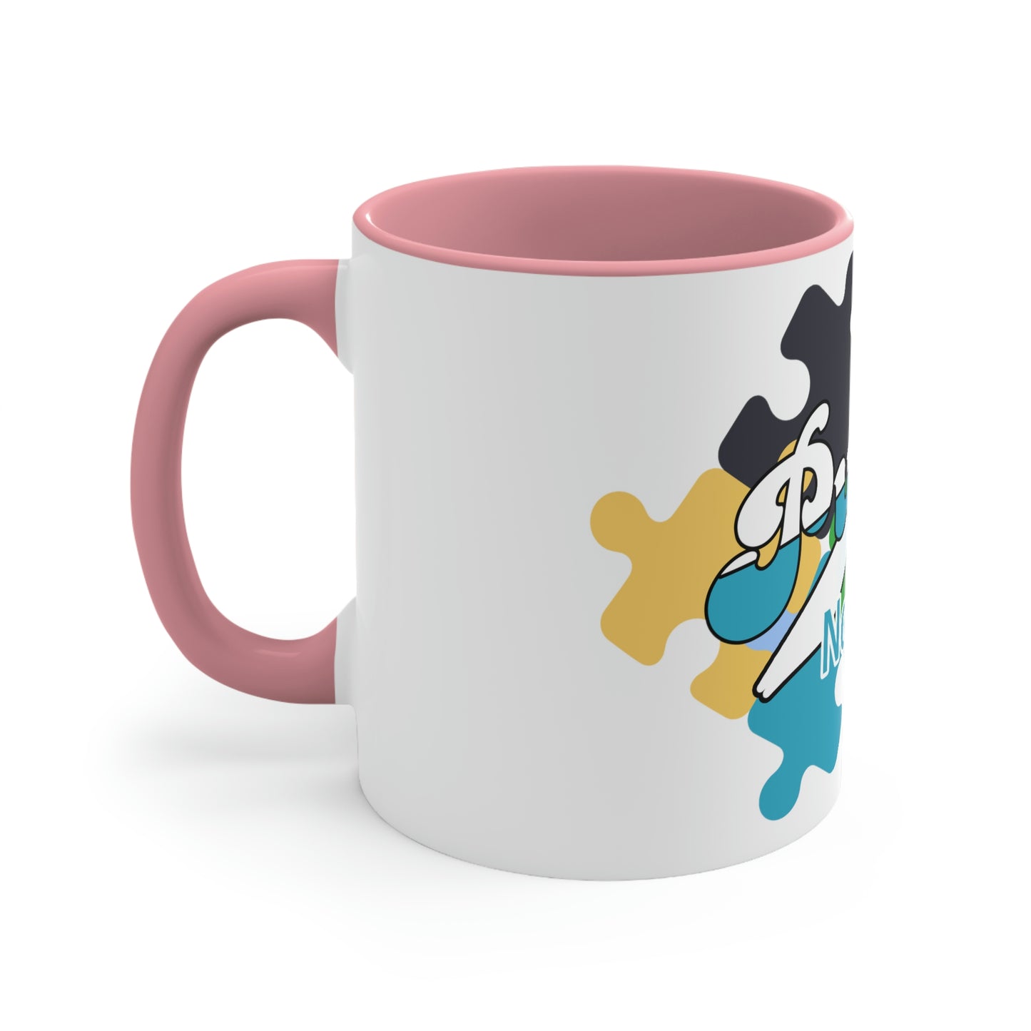 Puzzles LTD Accent Coffee Mug, 11oz