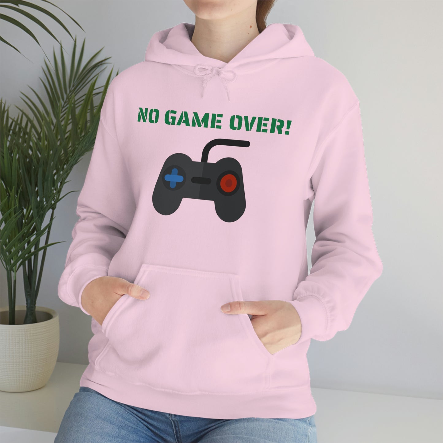 No Game Over! Unisex Hooded Sweatshirt