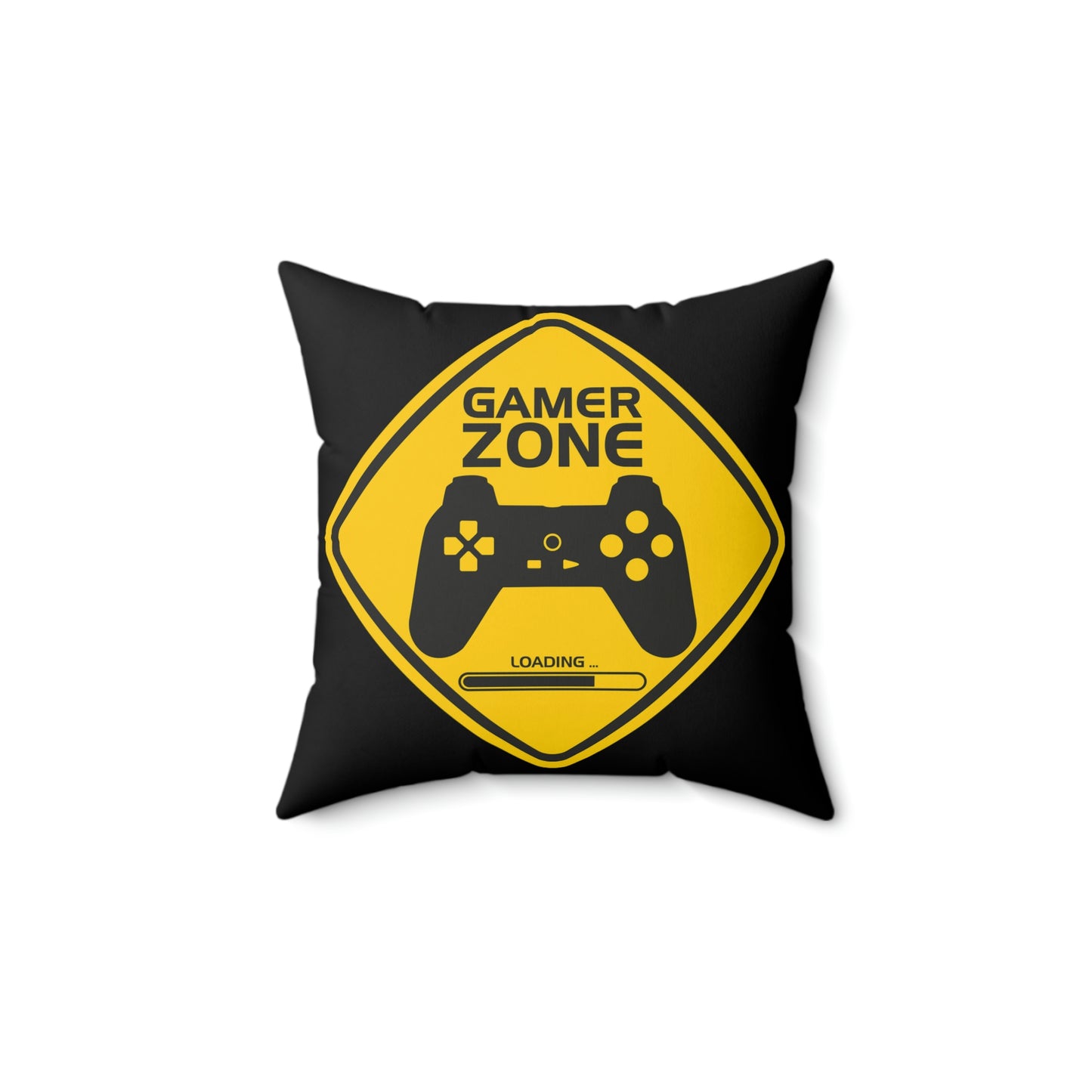 Gamer Zone Spun Polyester Square Pillow