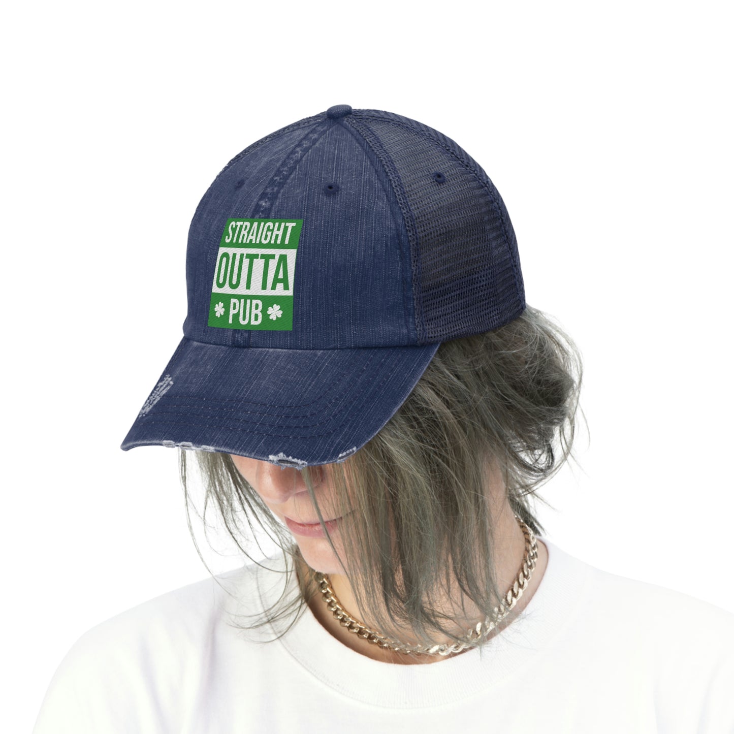 Straight Outta Pub Trucker Hat