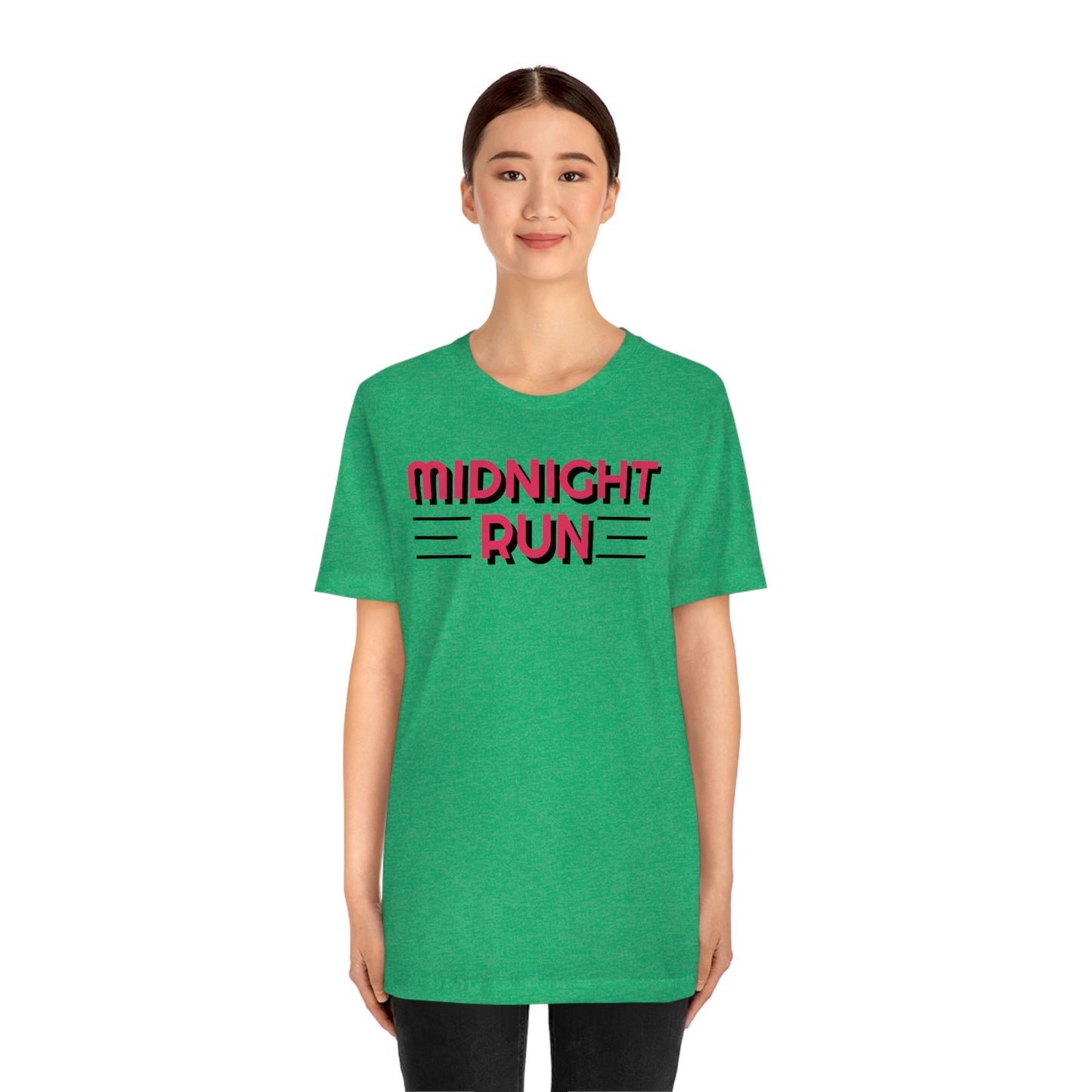 Midnight Run Unisex Jersey Short Sleeve Tee