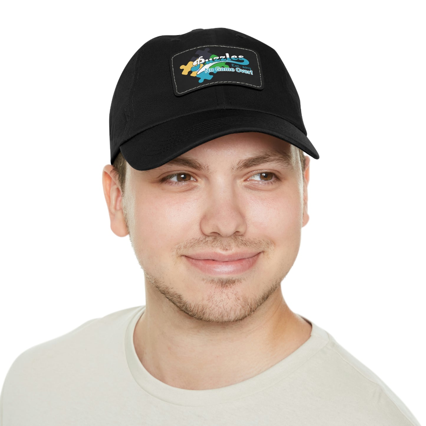 Puzzles LTD Dad Hat with Leather Patch