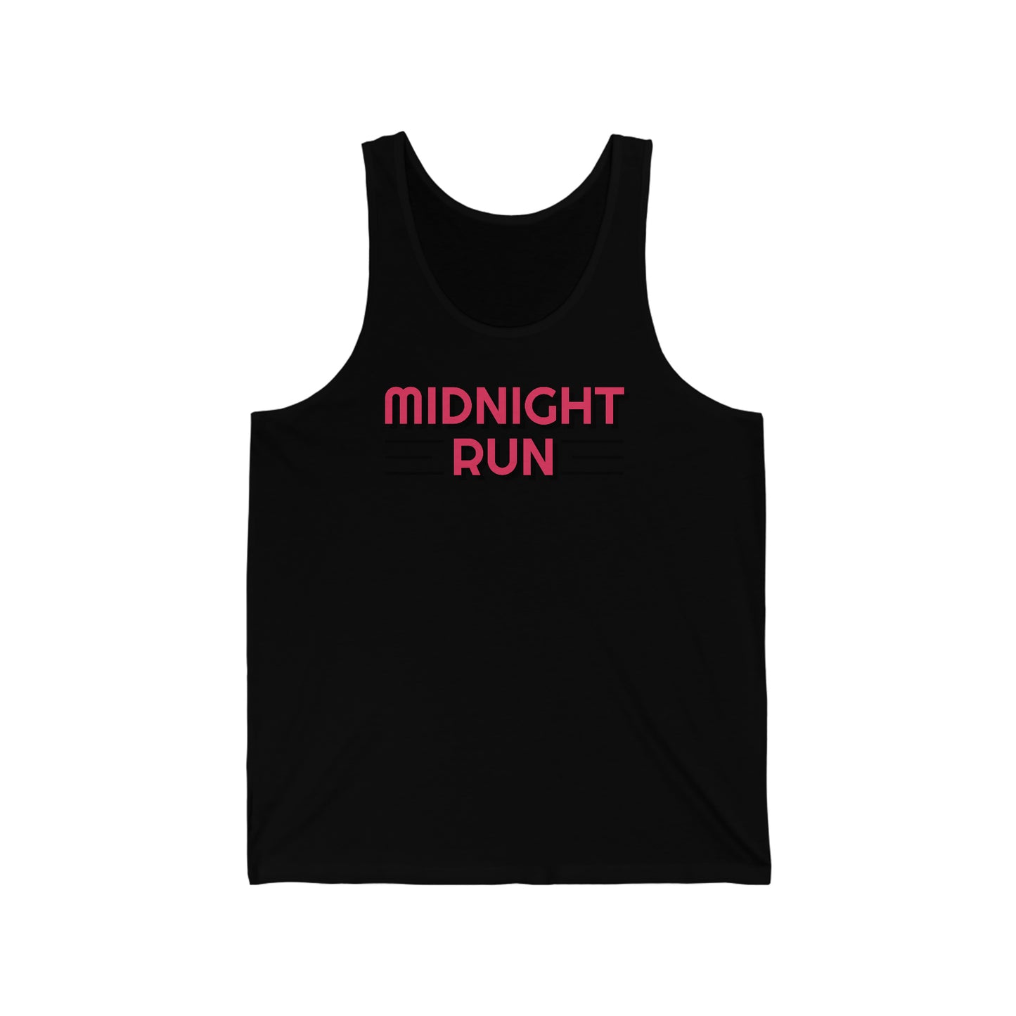 Midnight Run Retro Style Unisex Tank Top