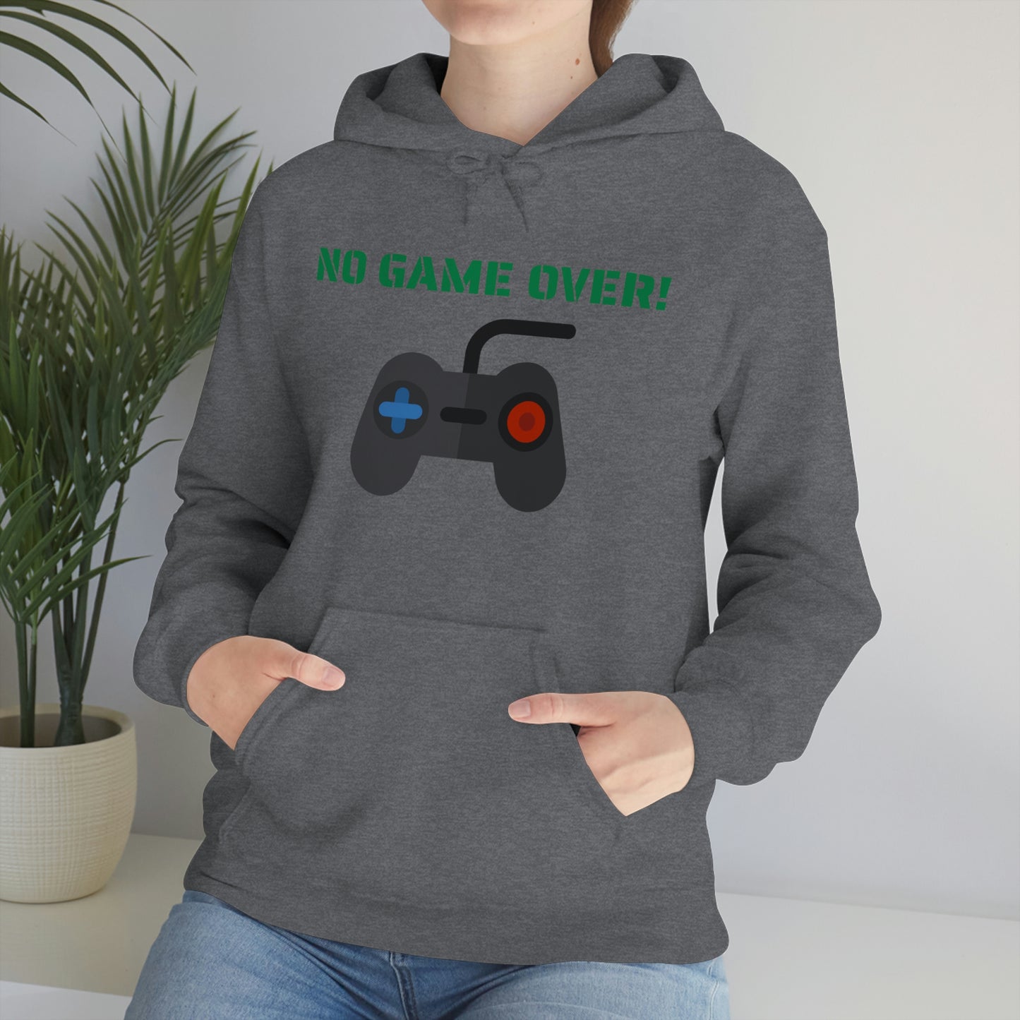 No Game Over! Unisex Hooded Sweatshirt