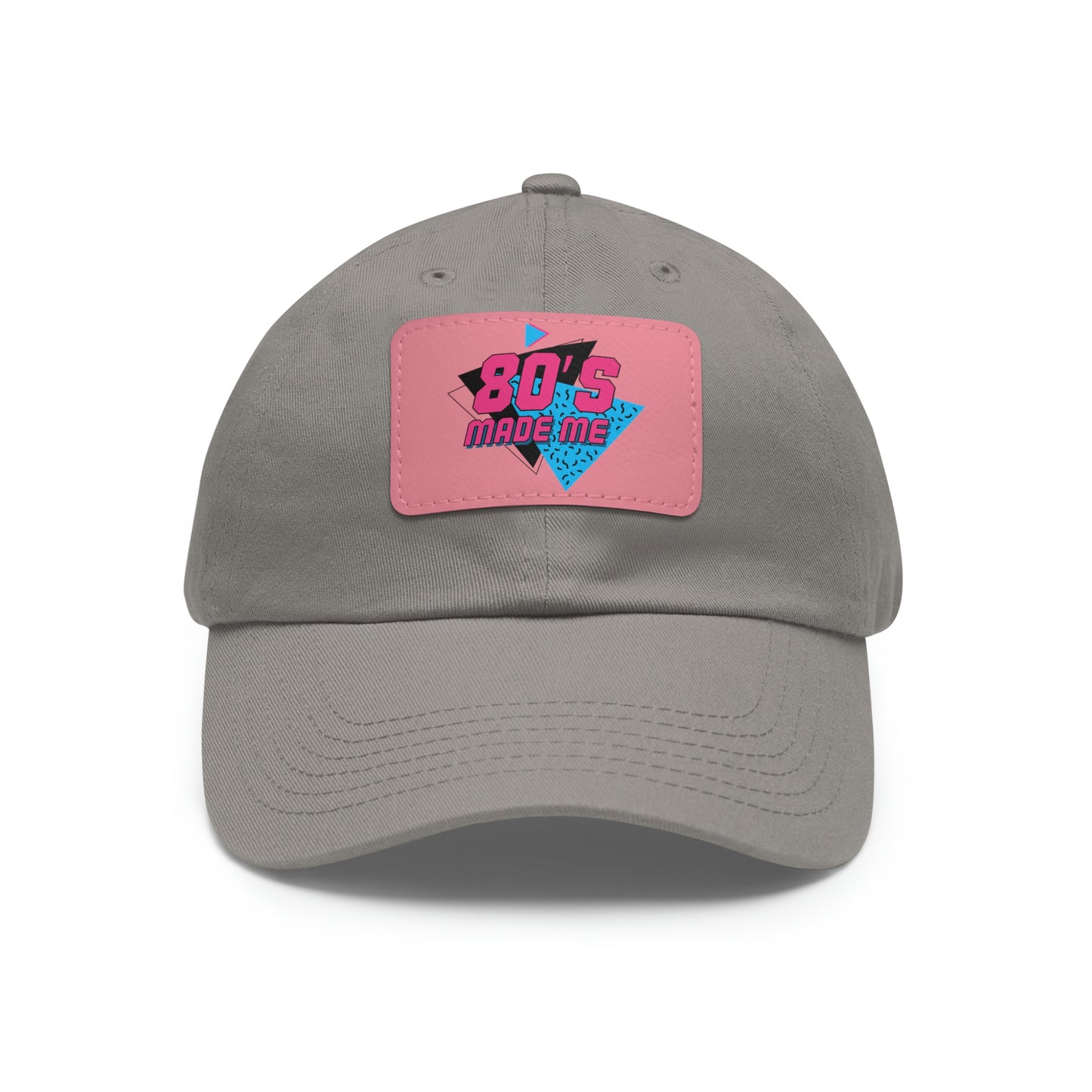 80s Made Me Dad Hat with Leather Patch