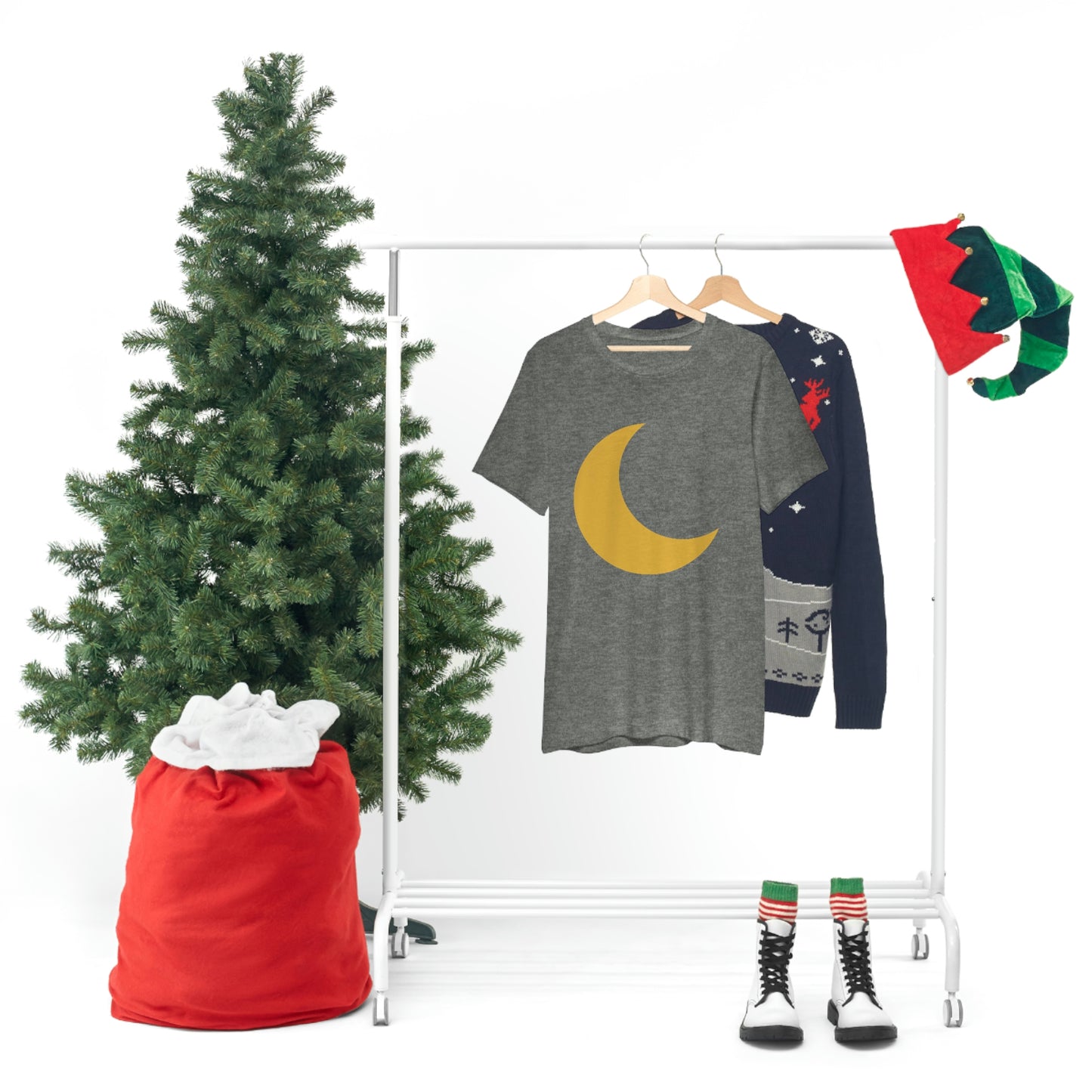 Half Moon Unisex Jersey Short Sleeve Tee