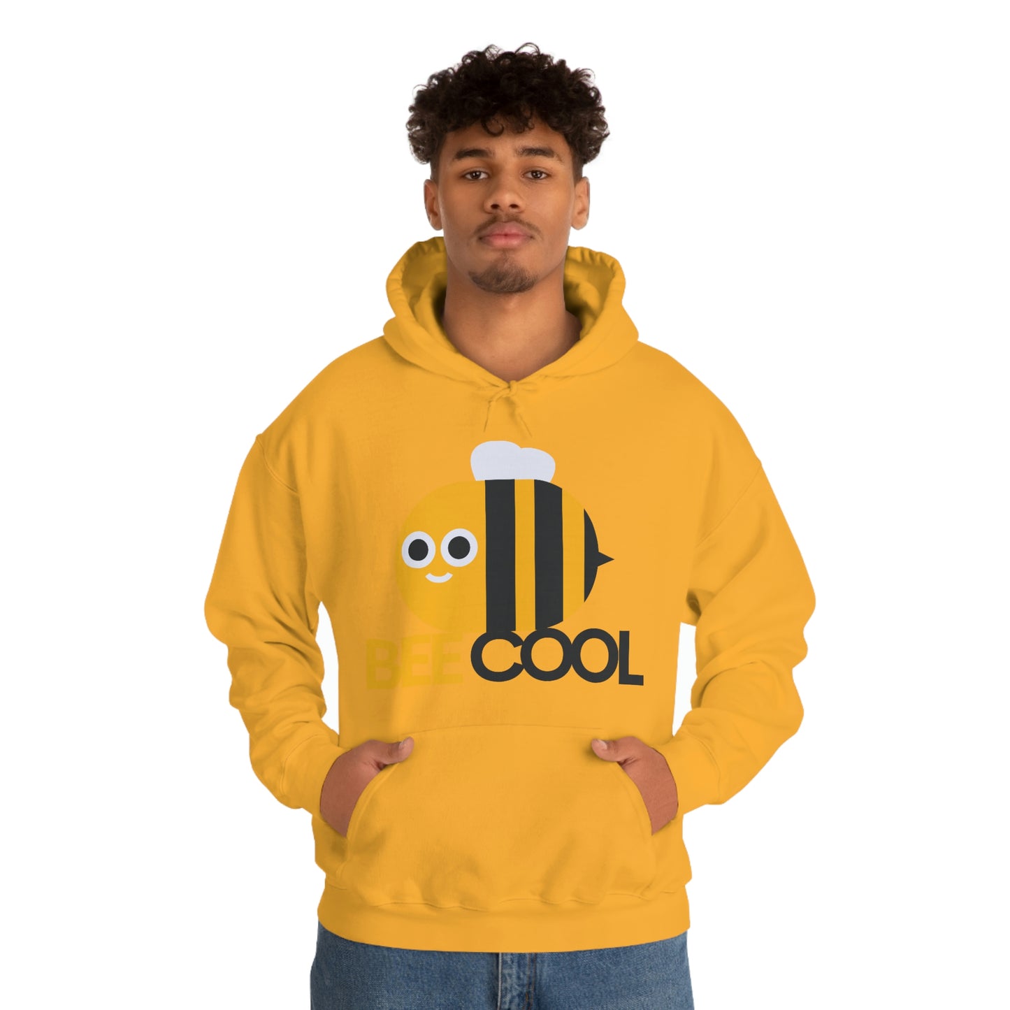 Bee Cool Unisex Hooded Sweatshirt