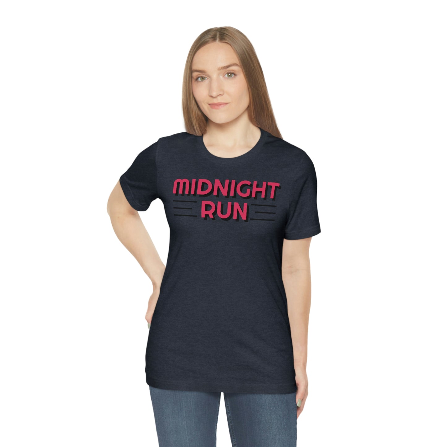 Midnight Run Unisex Jersey Short Sleeve Tee