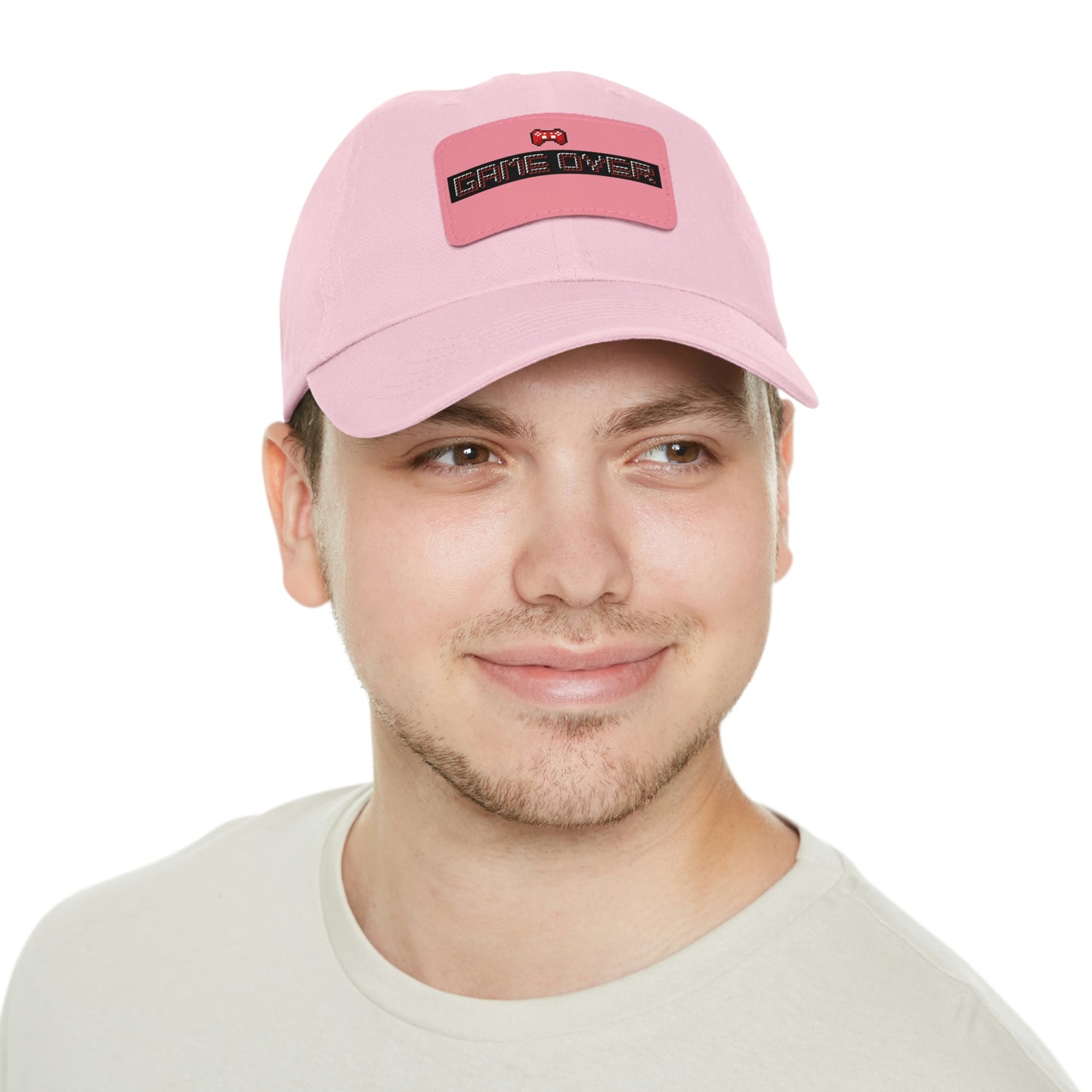Game Over! Dad Hat with Leather Patch