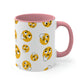 Emojis Accent Coffee Mug, 11oz