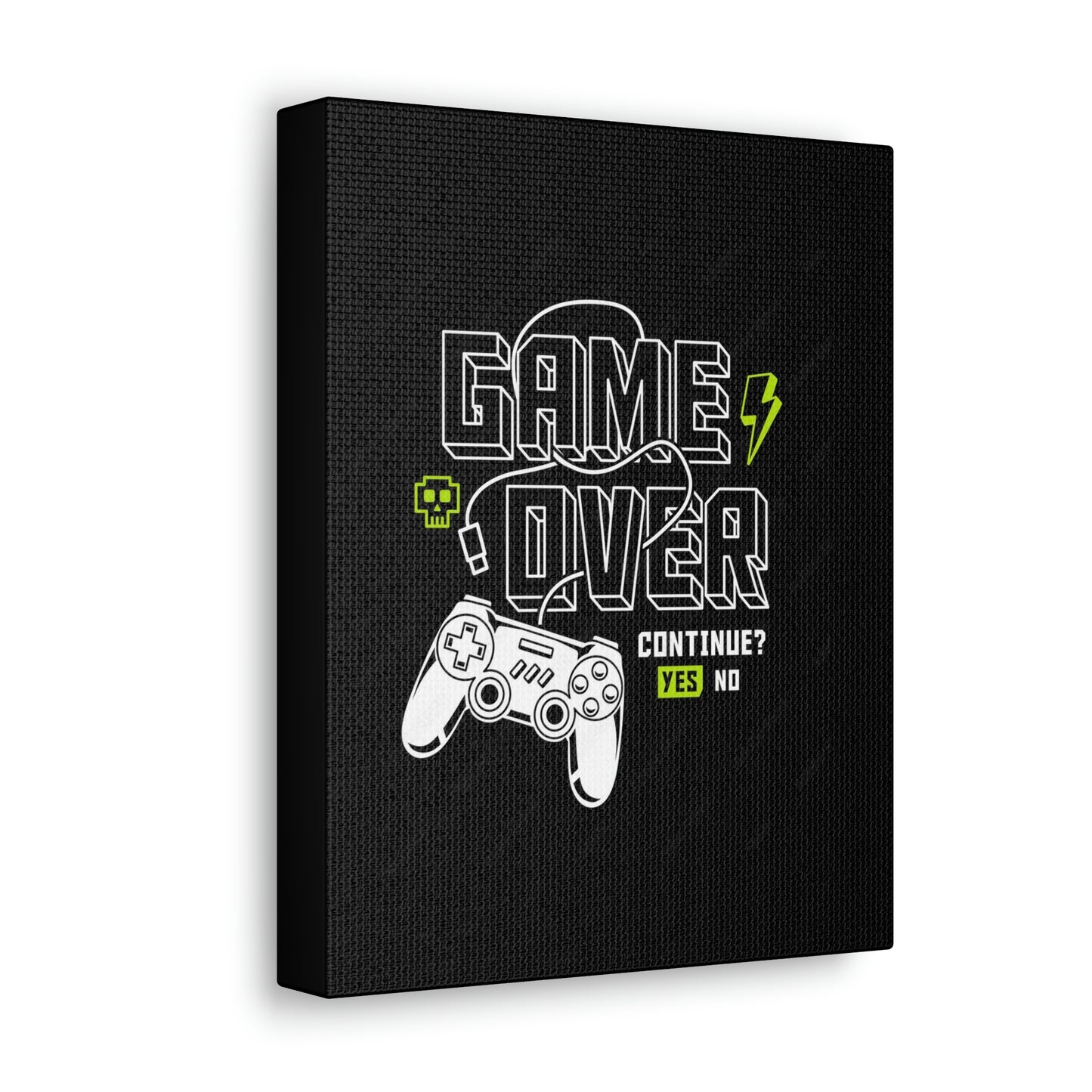 Game Over Canvas Gallery Wraps