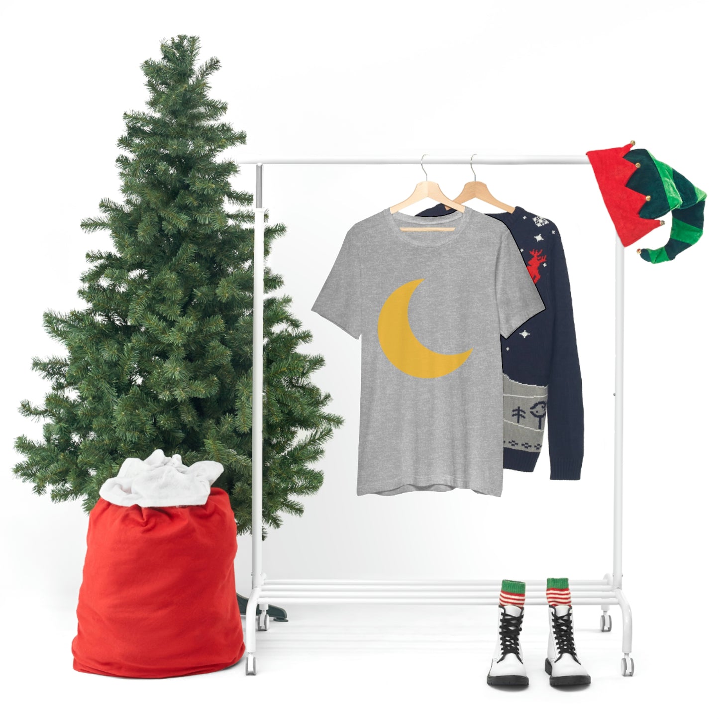 Half Moon Unisex Jersey Short Sleeve Tee