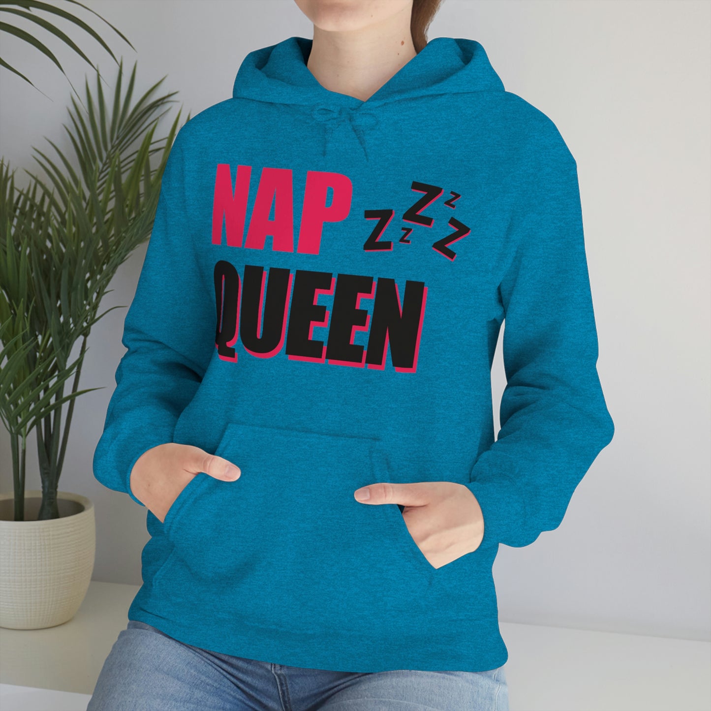 Nap Queen Unisex Hooded Sweatshirt