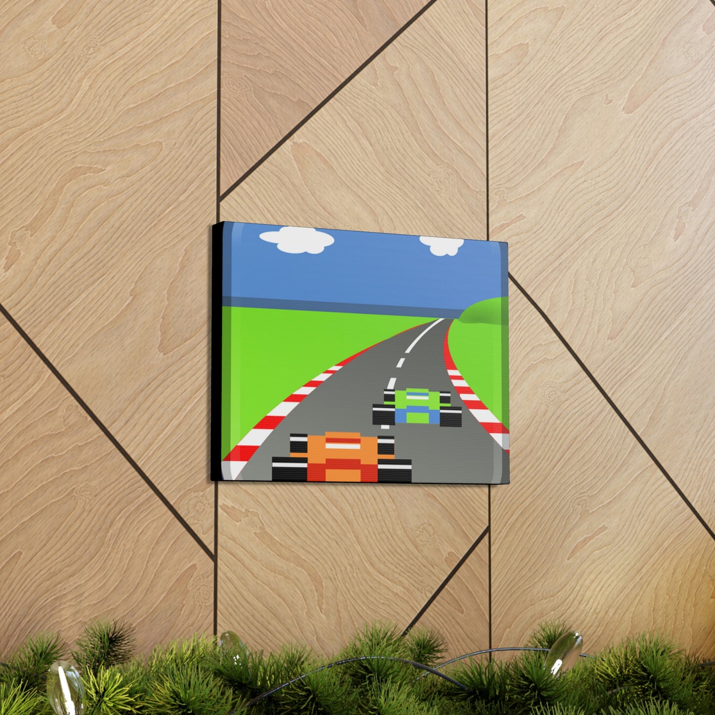 Pole Position Retro Gallery Wraps