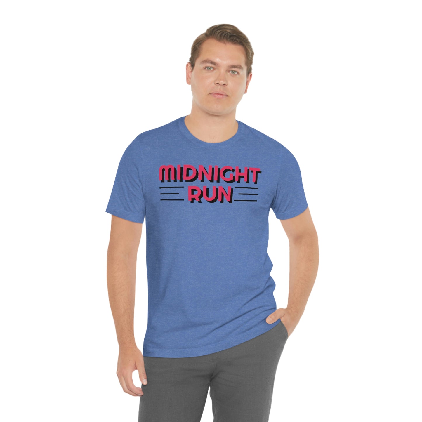 Midnight Run Unisex Jersey Short Sleeve Tee
