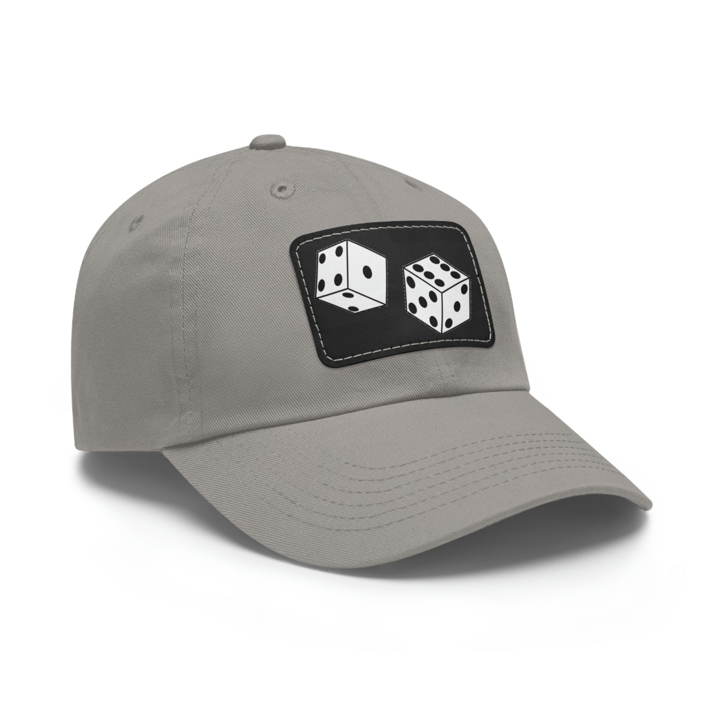 Dice Roll Dad Hat with Leather Patch