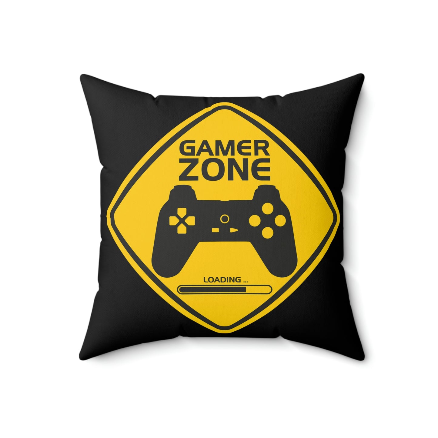 Gamer Zone Spun Polyester Square Pillow