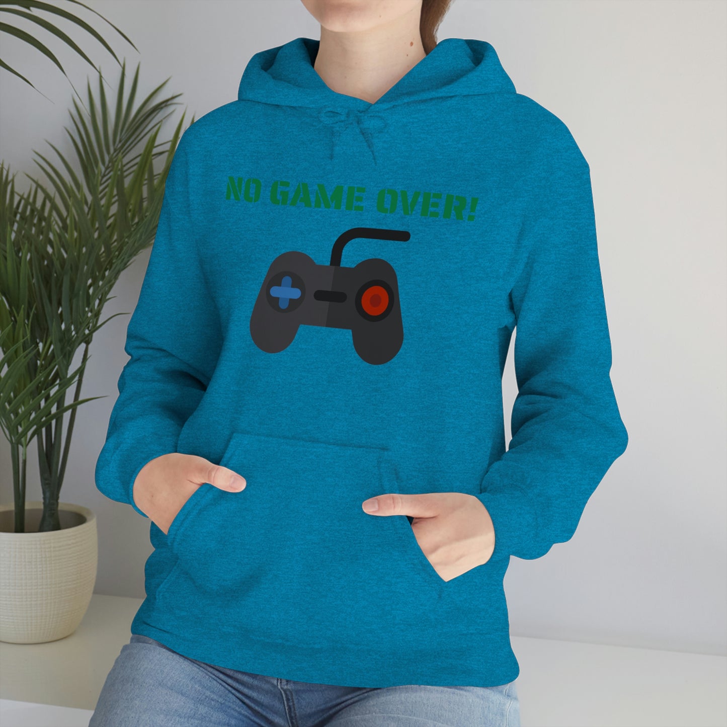 No Game Over! Unisex Hooded Sweatshirt