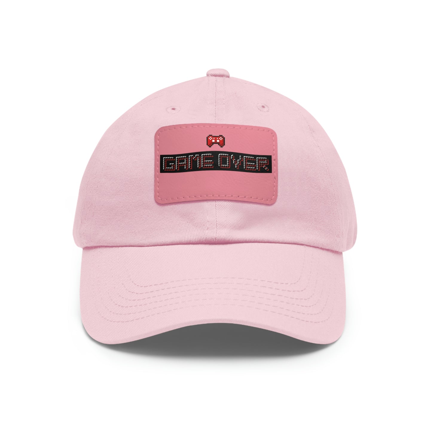 Game Over! Dad Hat with Leather Patch