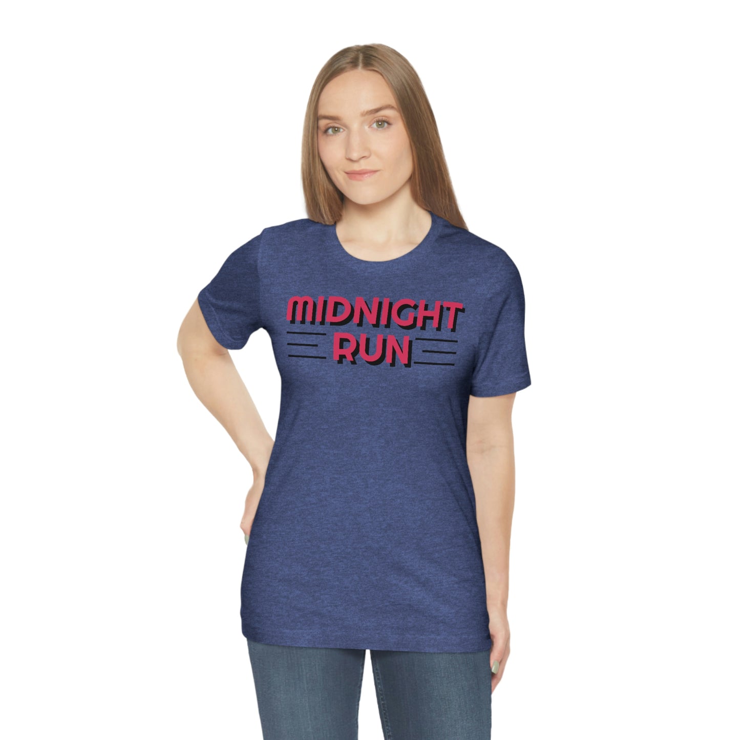 Midnight Run Unisex Jersey Short Sleeve Tee