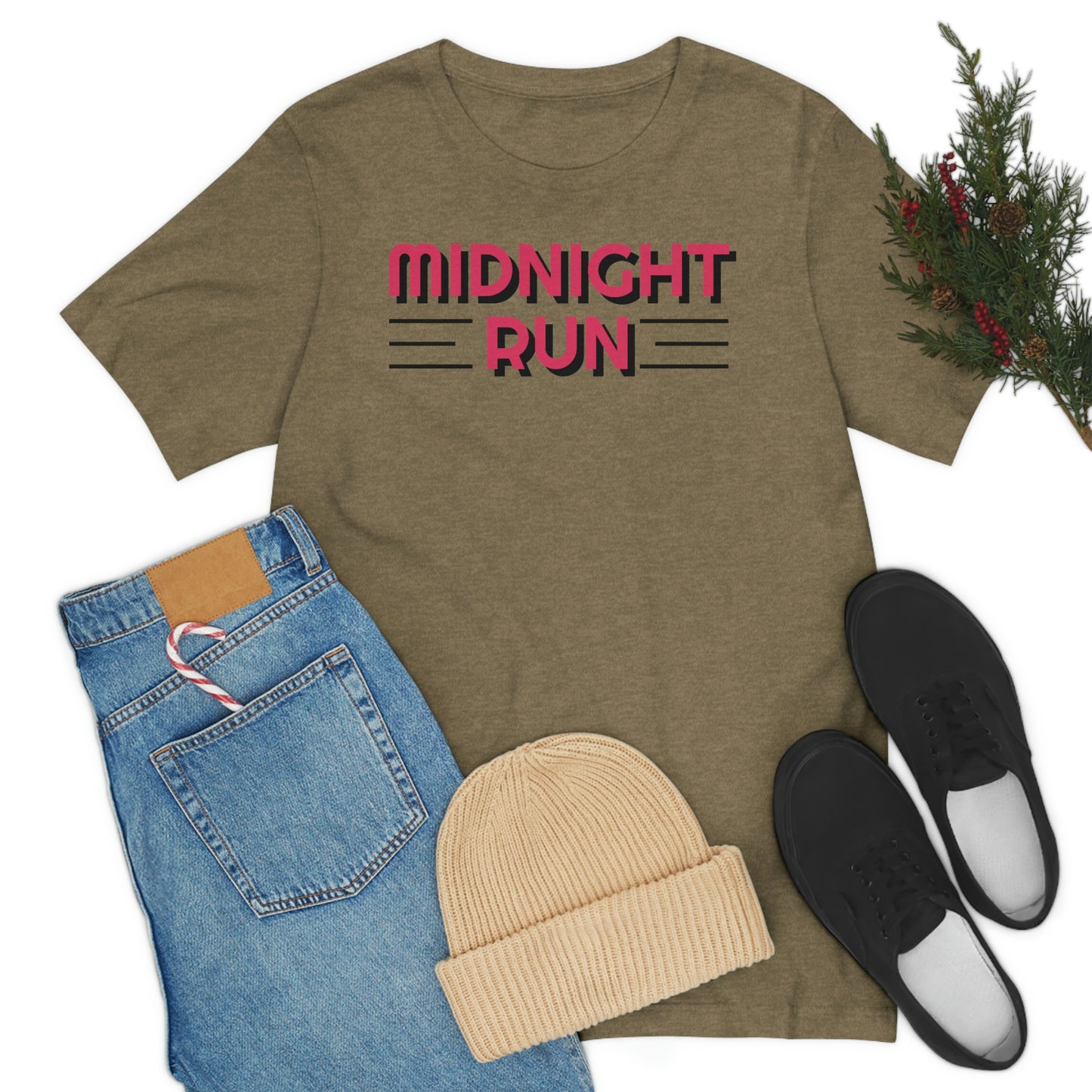 Midnight Run Unisex Jersey Short Sleeve Tee